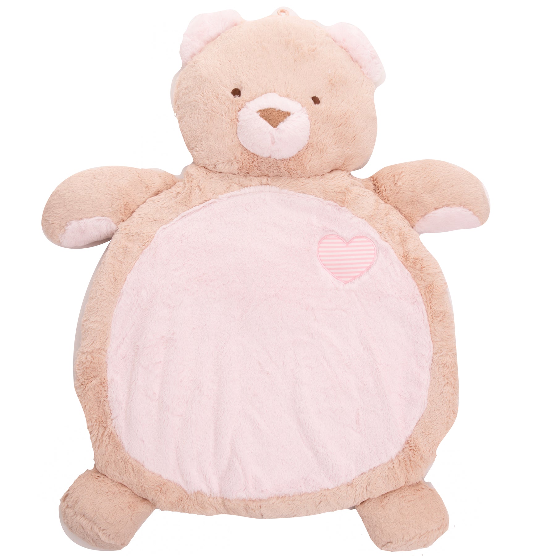 Pink Bear Baby Mat