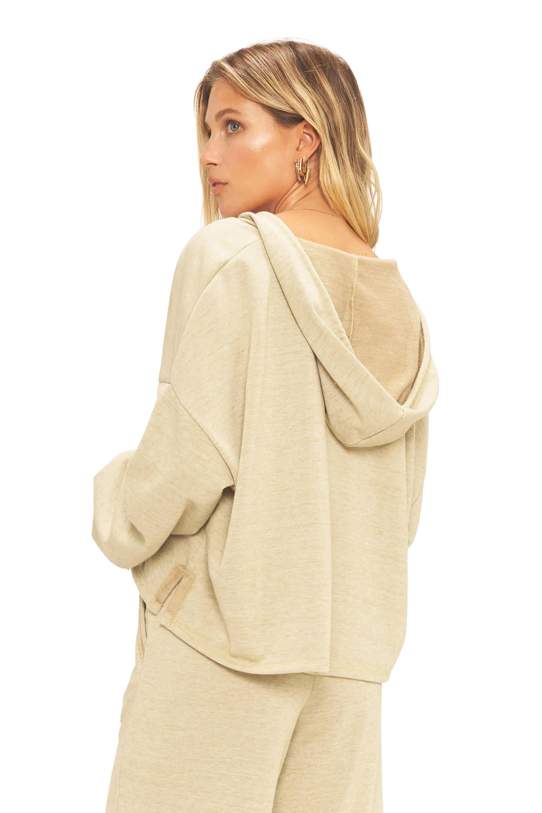 Adey V-Neck Hoodie
