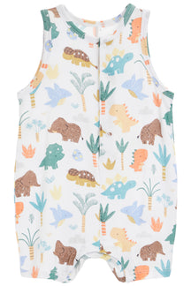 Shortie Romper- Cute Dino
