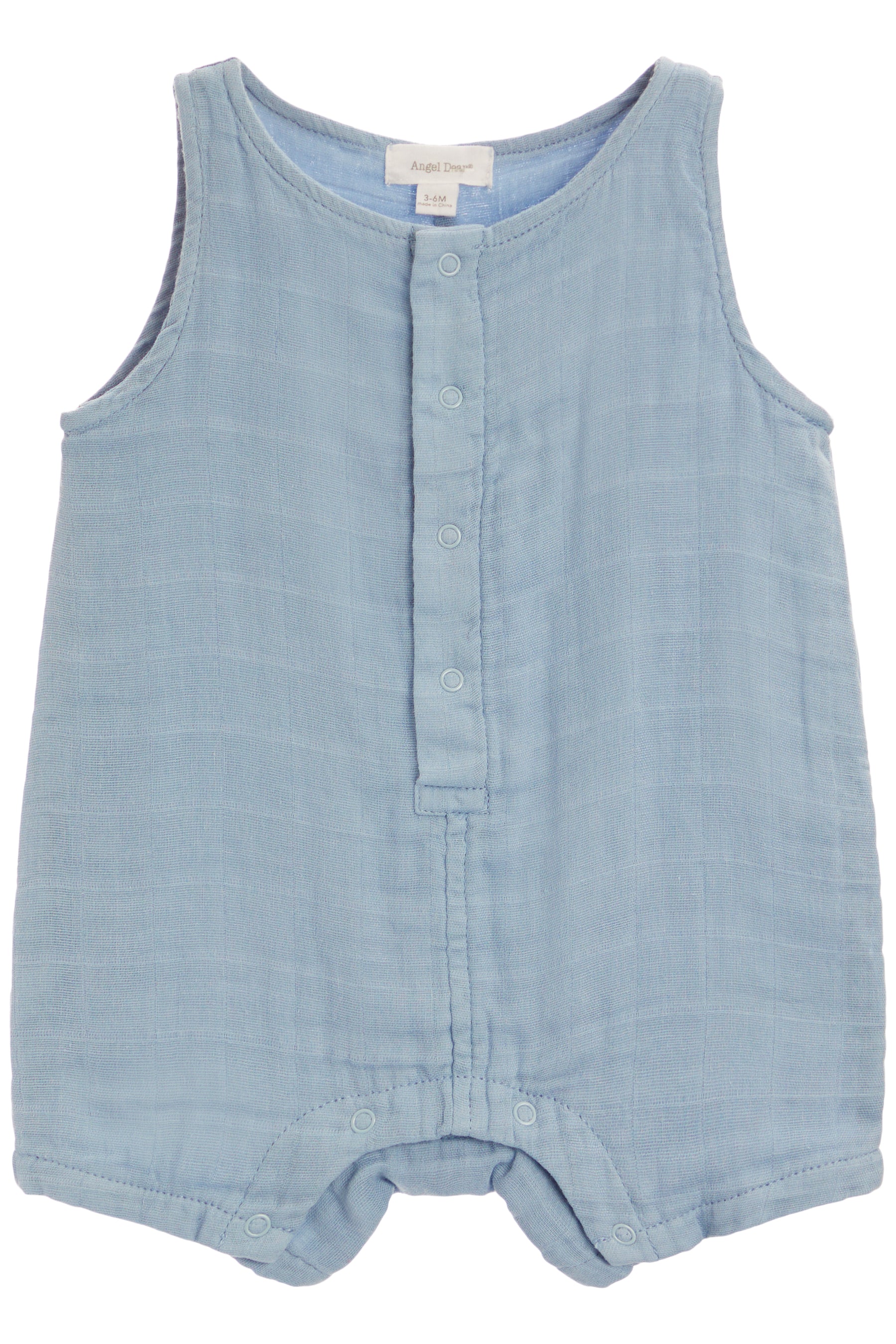 Shortie Romper- Chambray Muslin