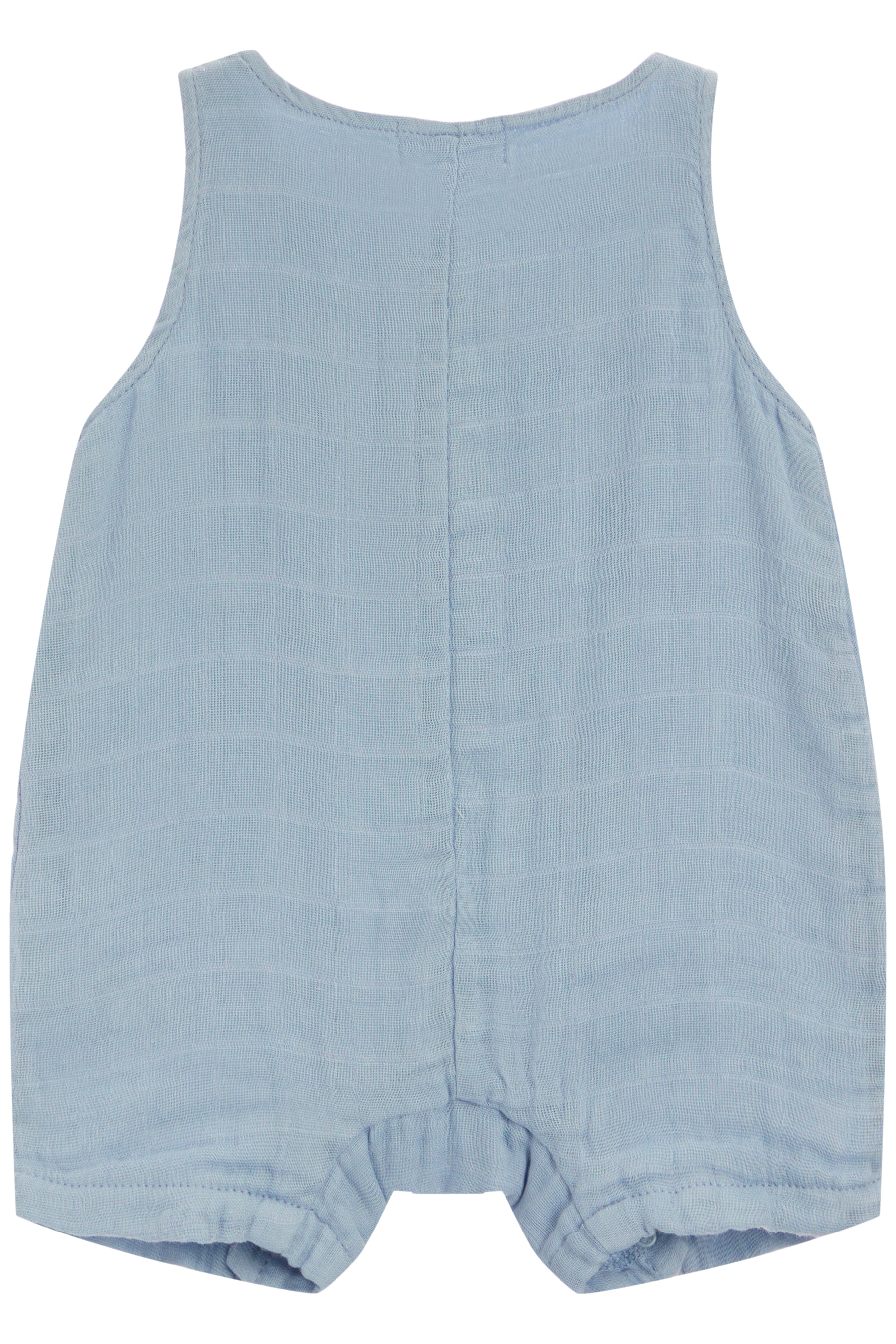 Shortie Romper- Chambray Muslin