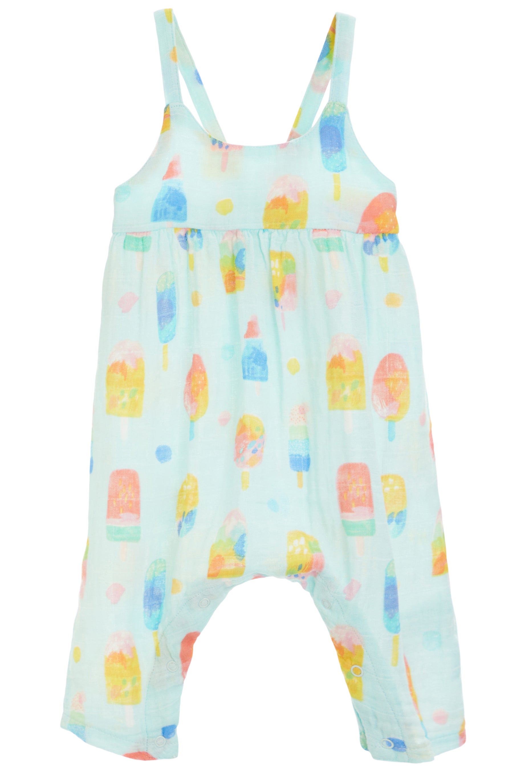 Tie Back Romper- Popsicles
