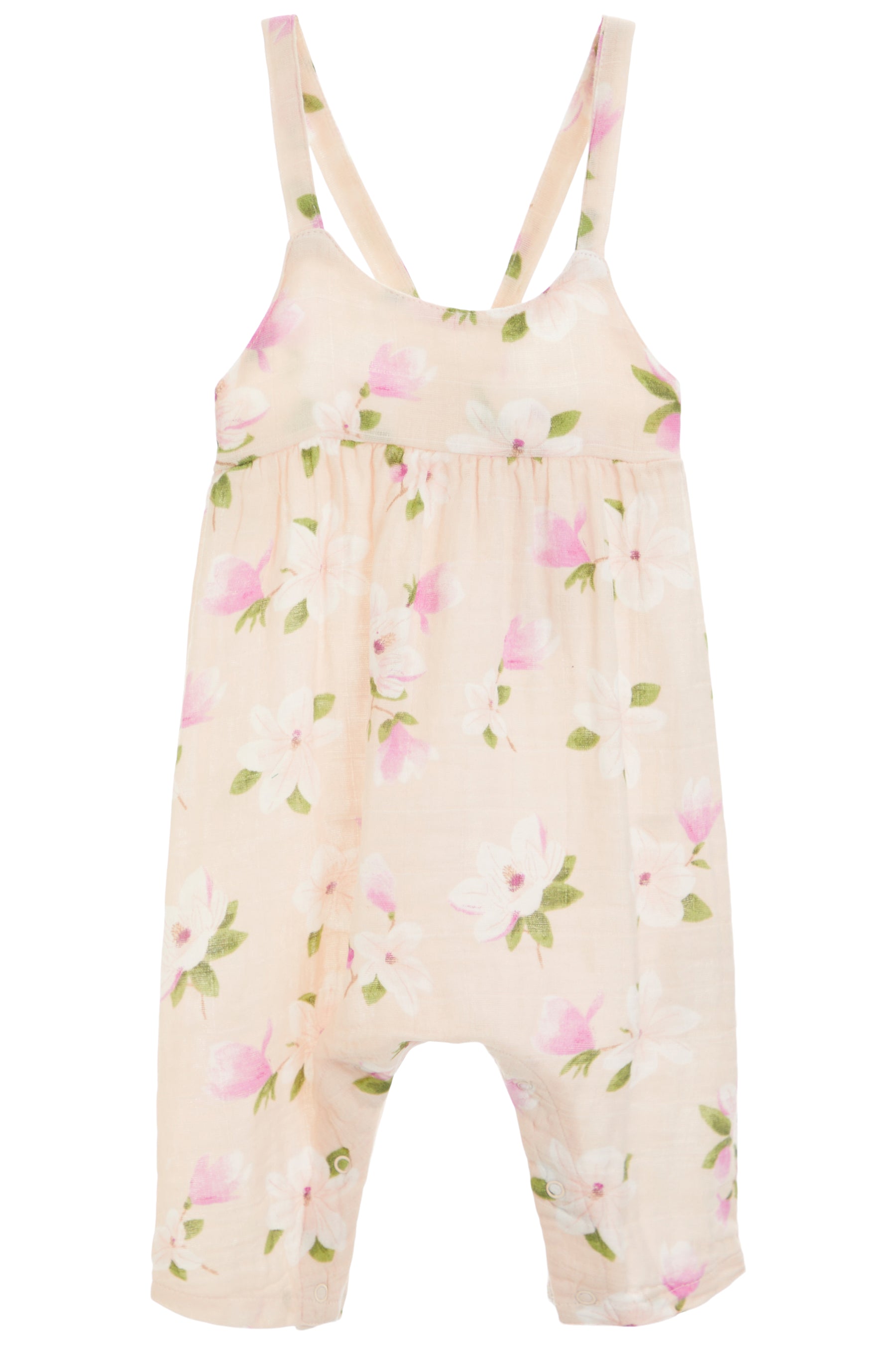 Tie Back Romper- Southern Magnolias