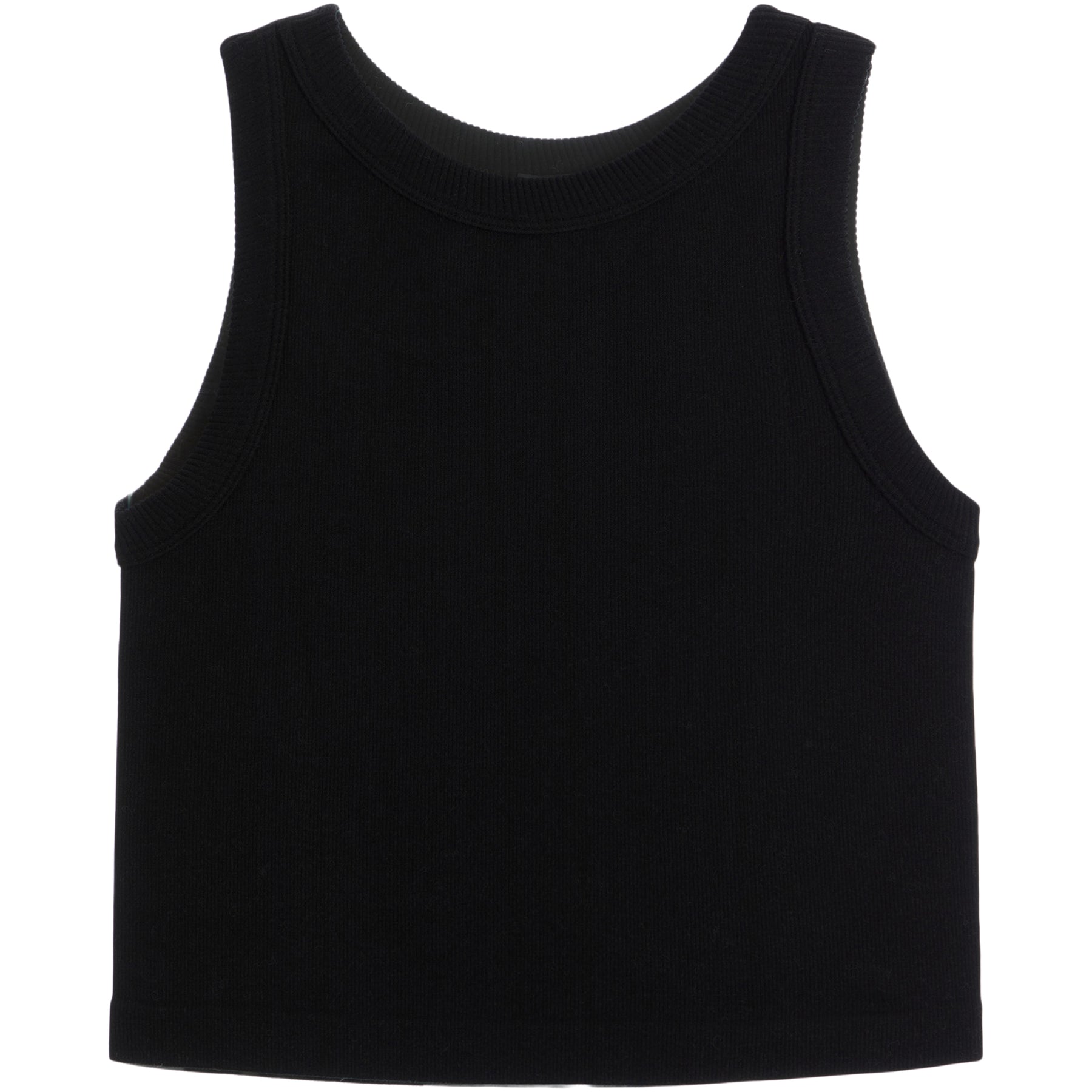Seamless Ribbed Crop Tank
