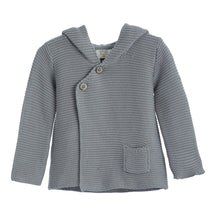 Hooded Sweater with Buttons