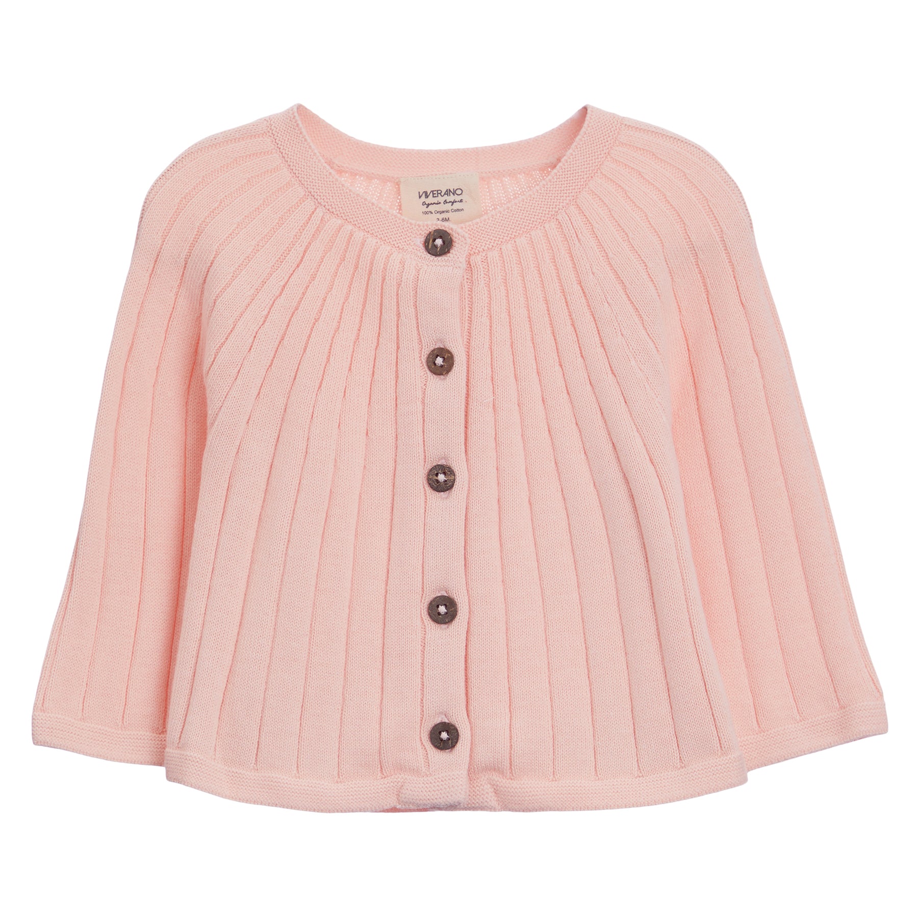 Rbbed Knit Cardigan