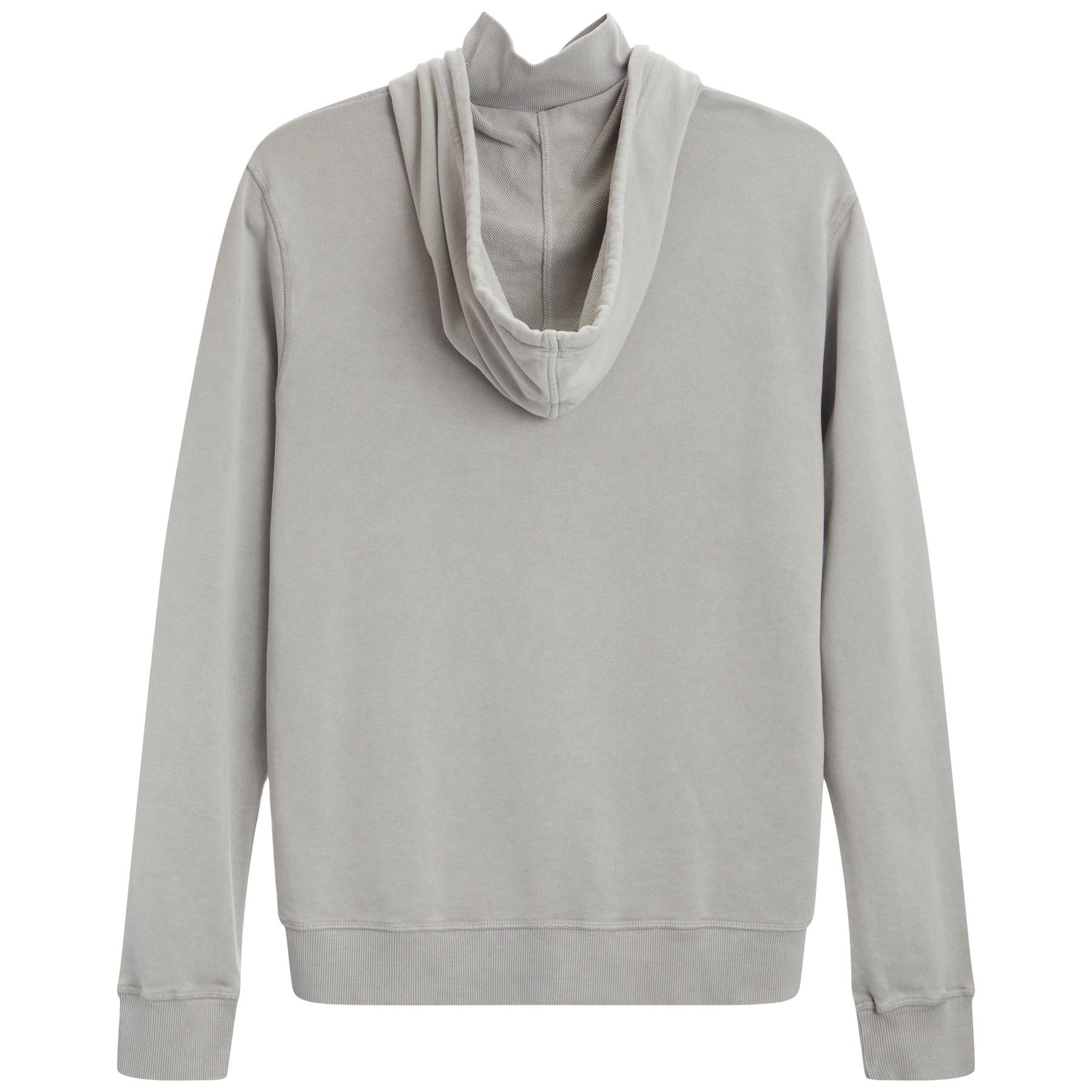Johnnie Dye Washed Button Hoodie