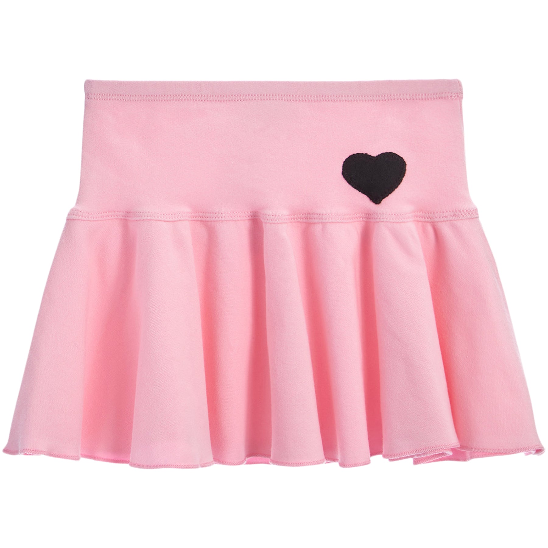 Skirt with Sherpa Heart