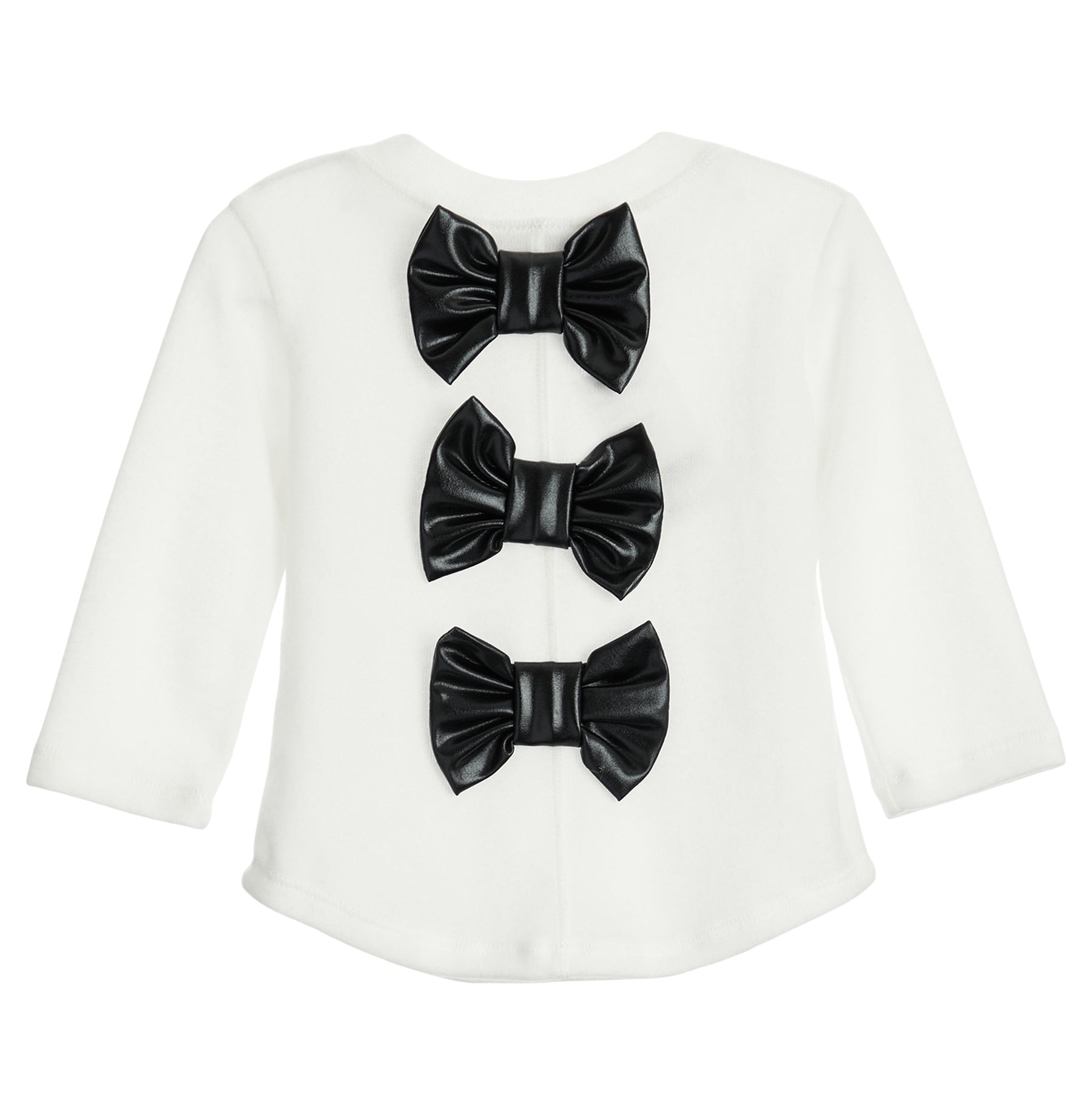 Vinyl Bow Back Top