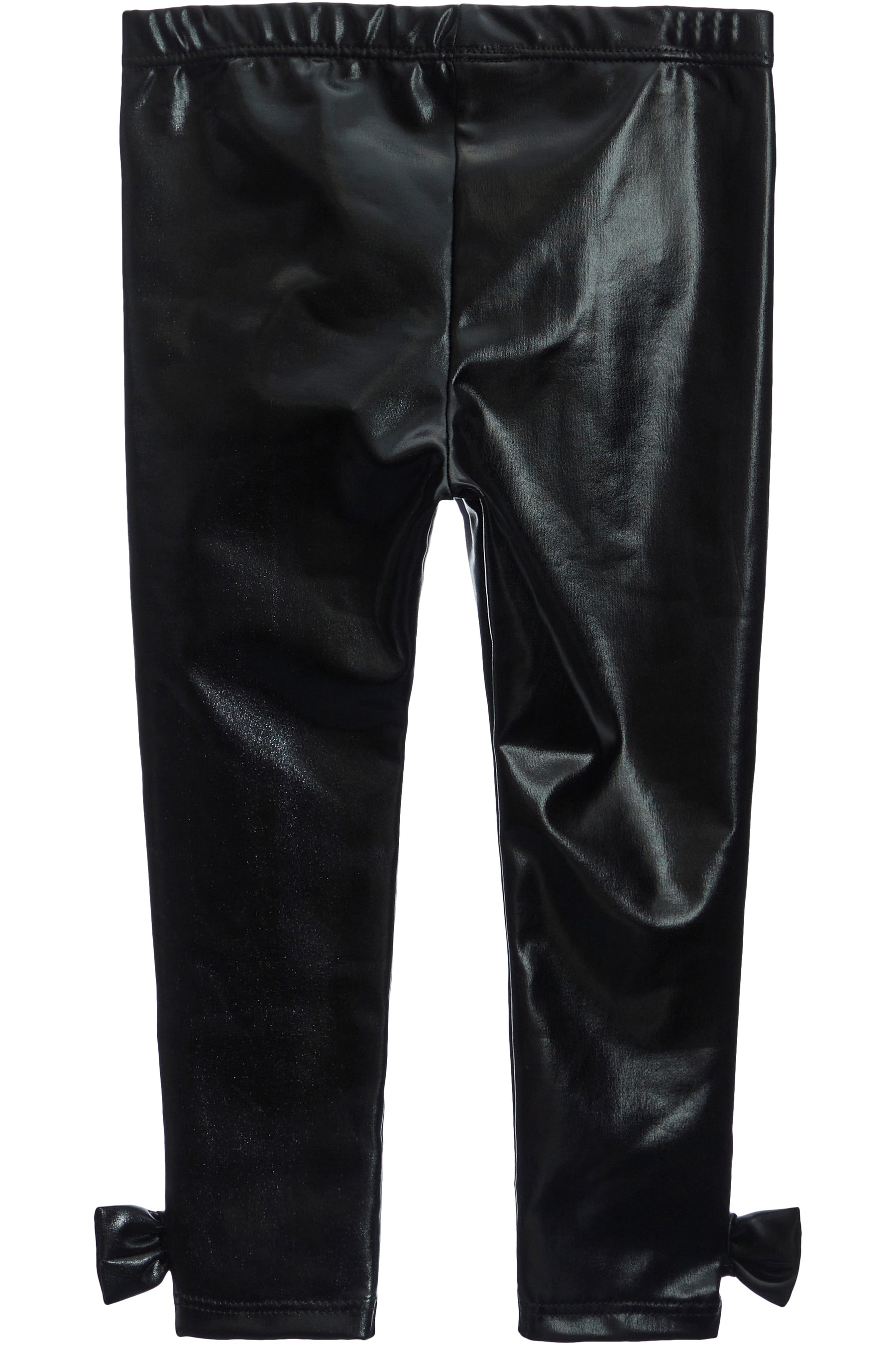 Vinyl Bow Bottom Legging