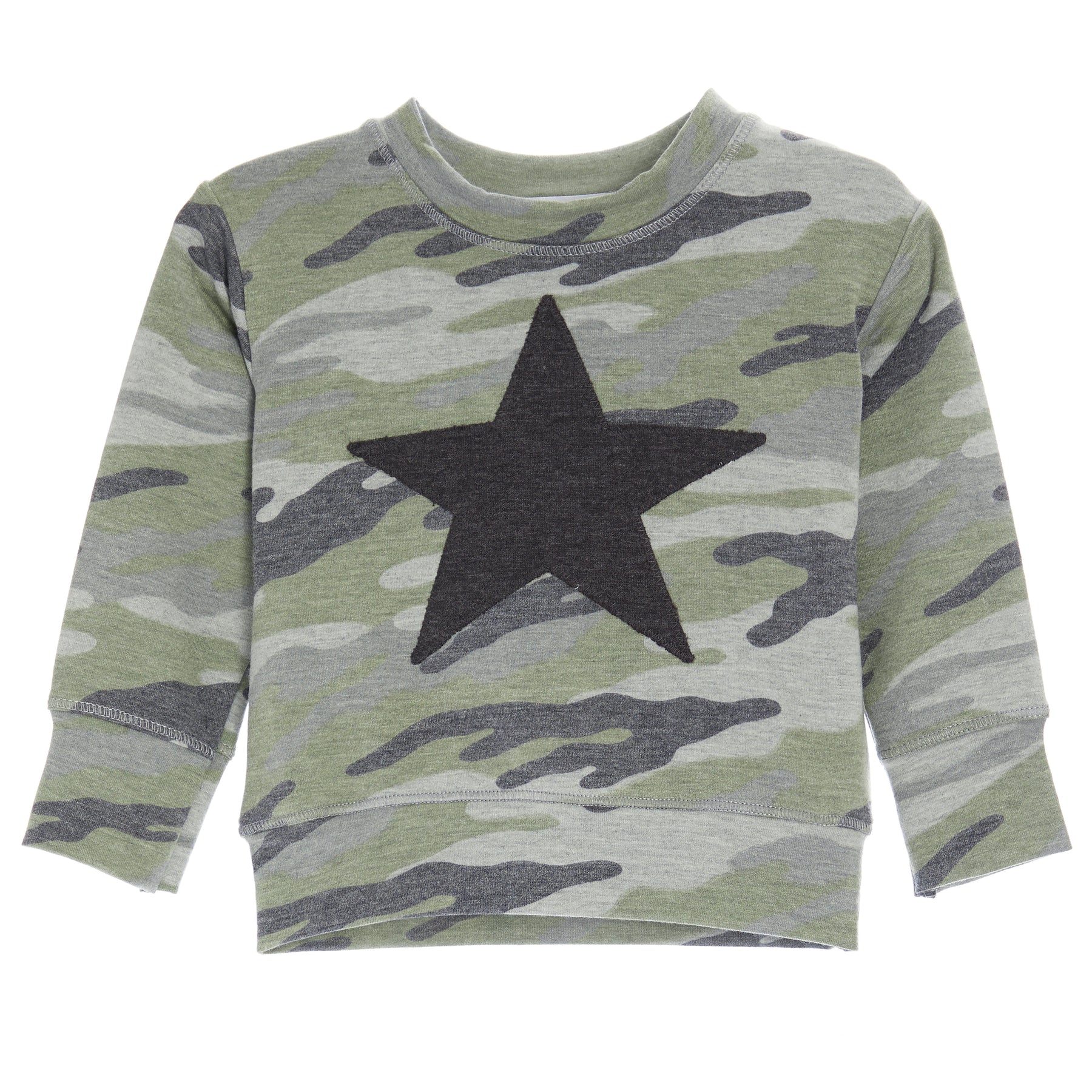 Camo Crew with Star
