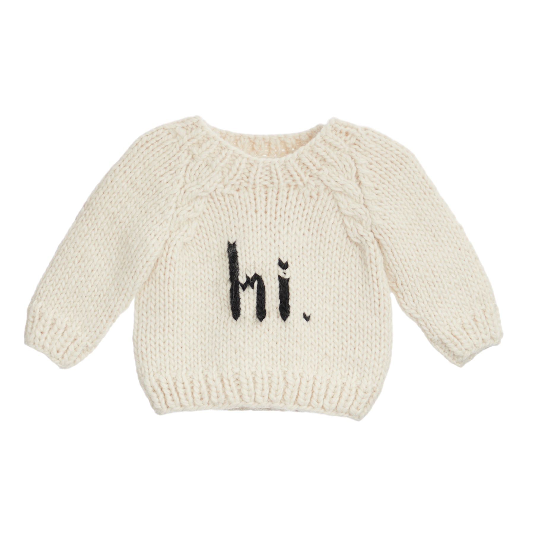 Hi. Crew Neck Sweater