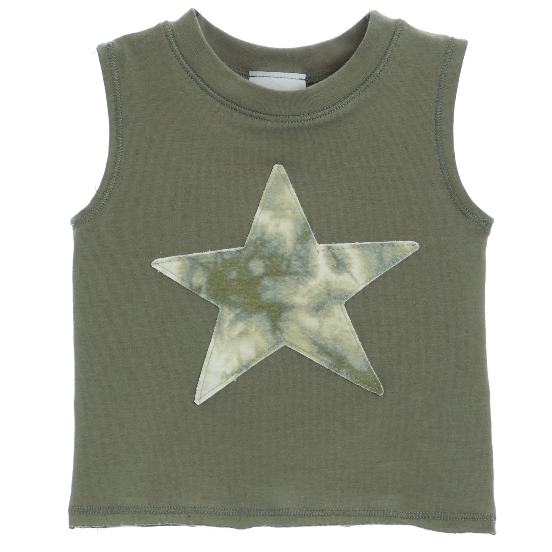 Tank with Tie Dye Star