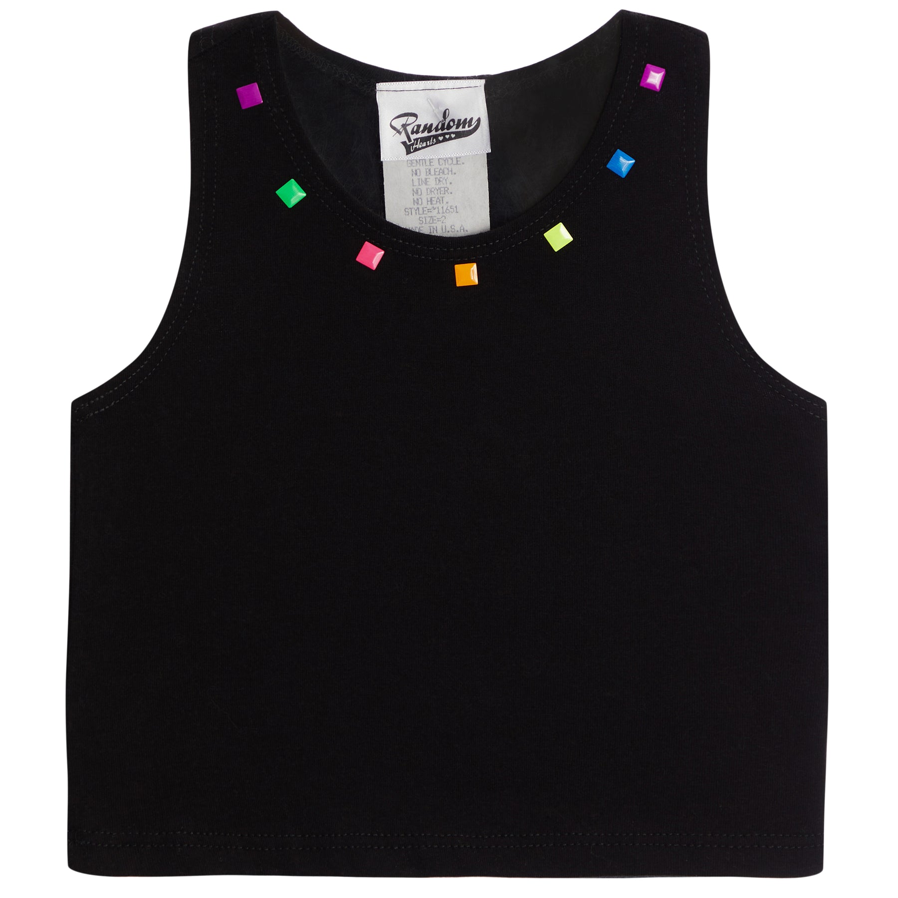 Tank with Multi Neon Bows
