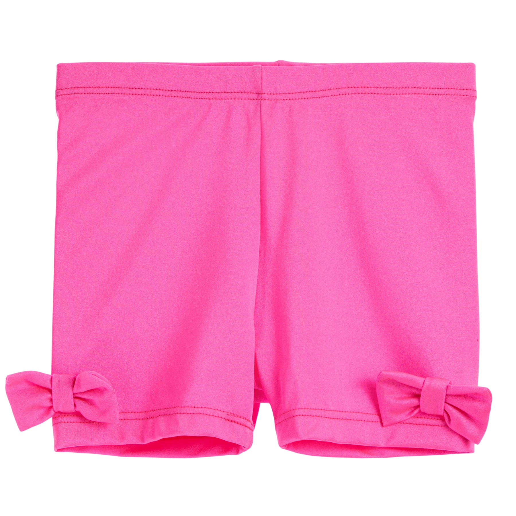 Neon Biker Short with Bows