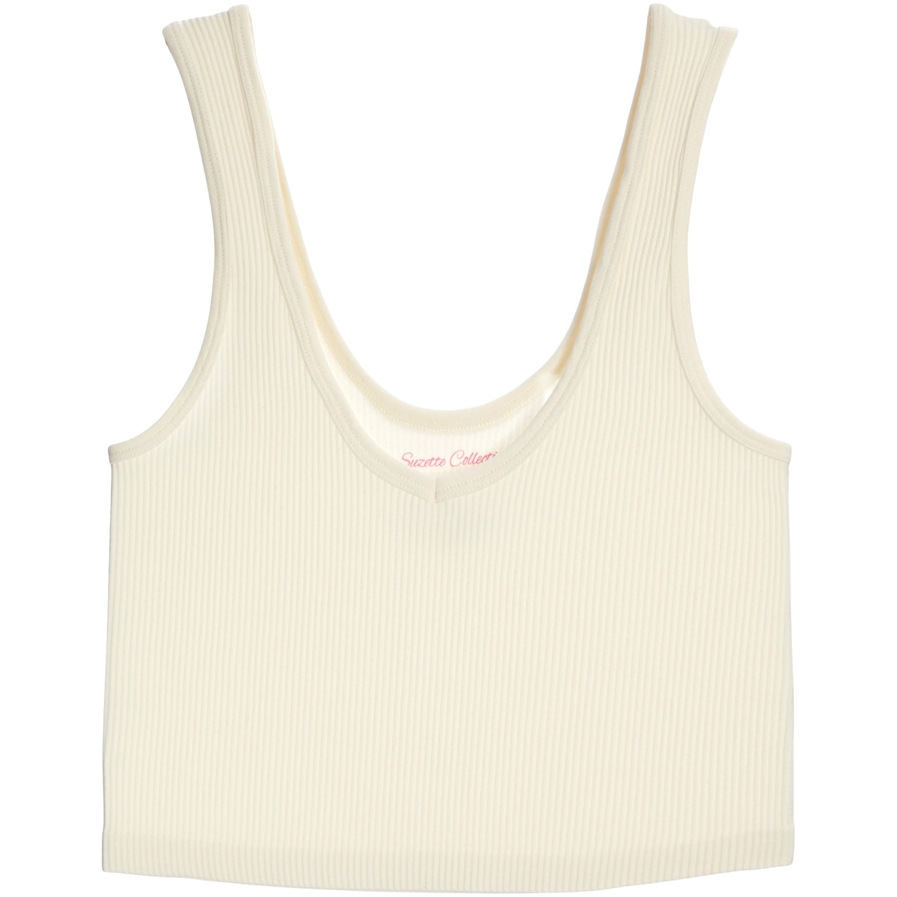 Rib VNeck Tank Top