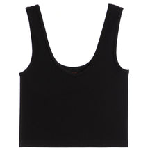Rib VNeck Tank Top