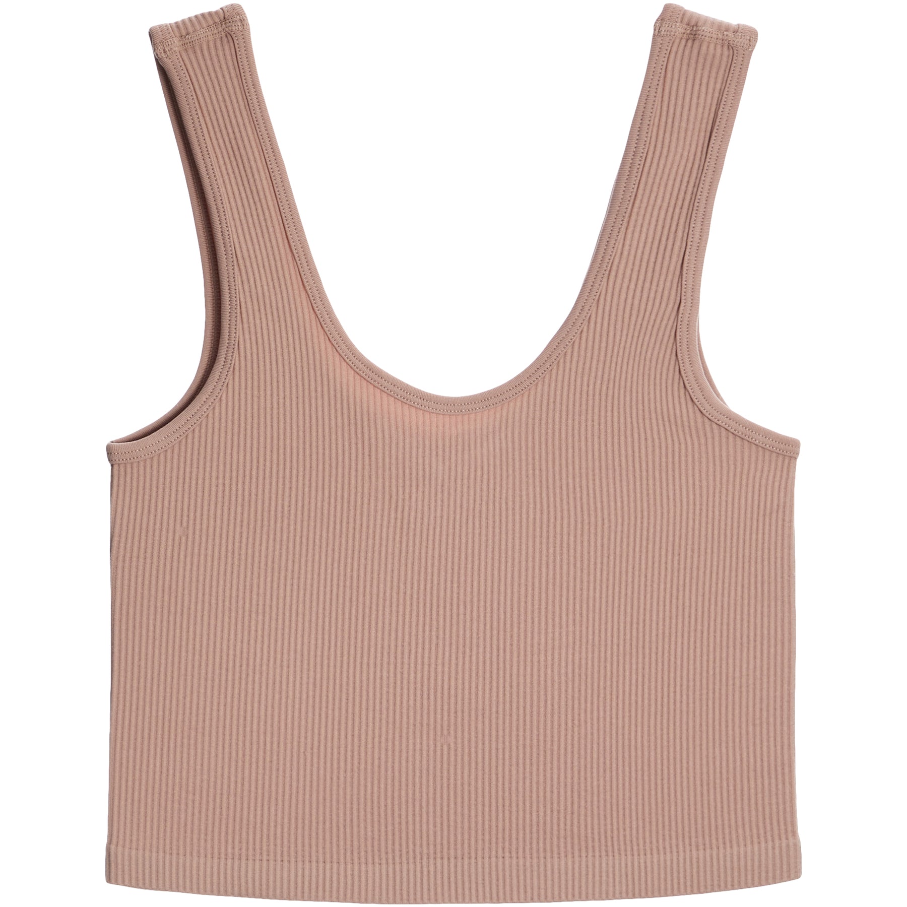 Rib VNeck Tank Top