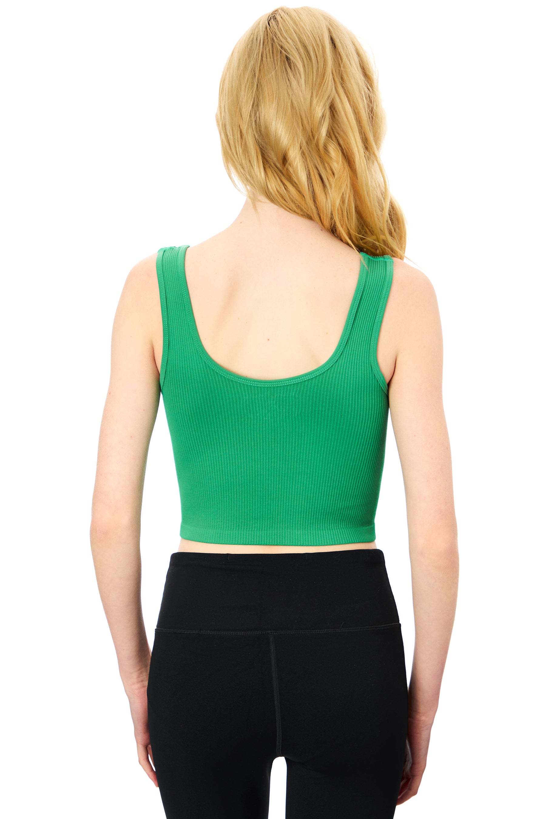 Rib VNeck Tank Top