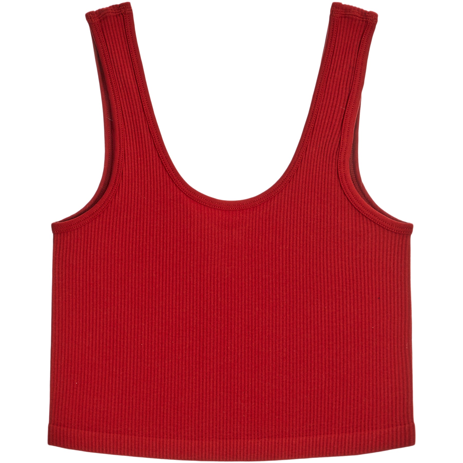 Rib VNeck Tank Top