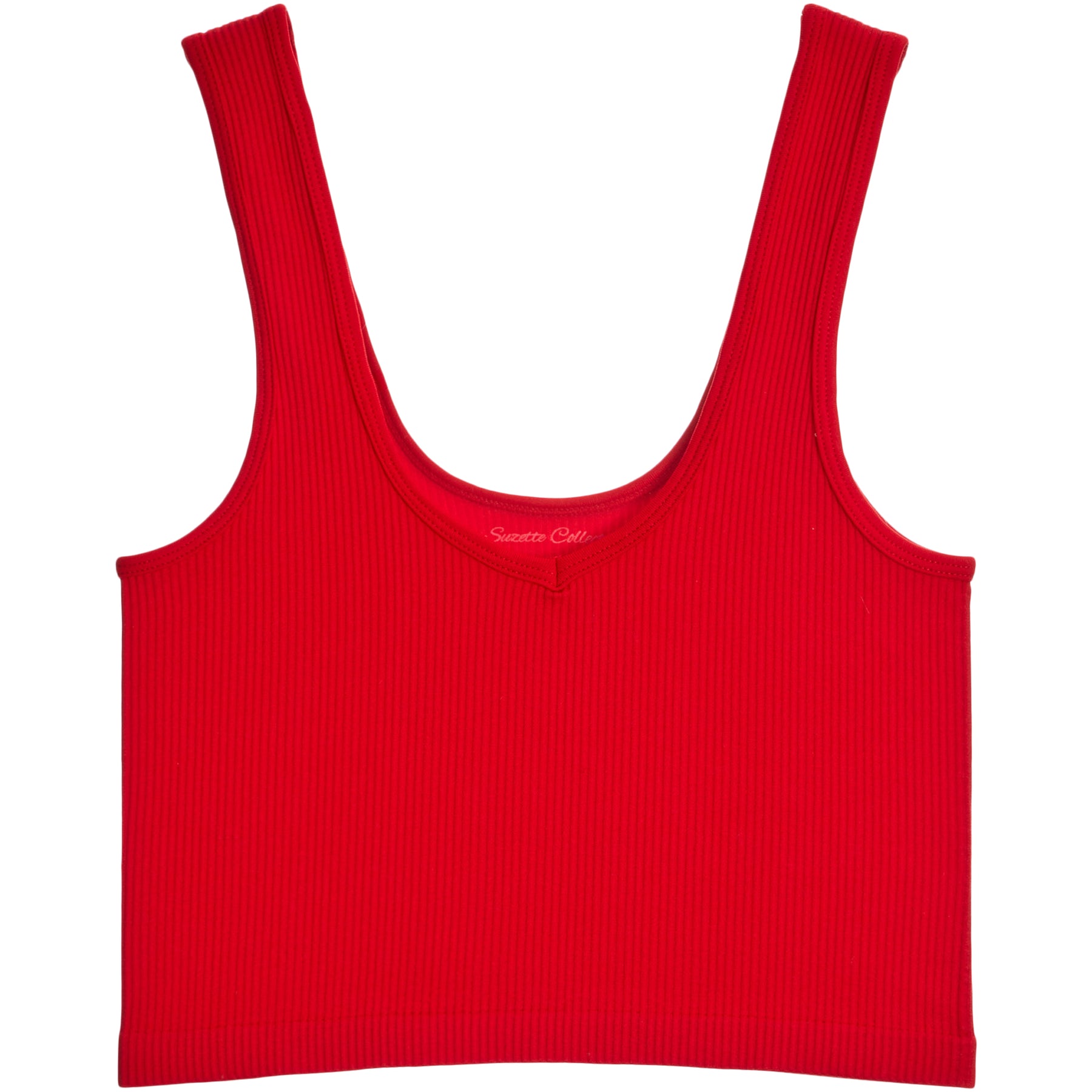 Rib VNeck Tank Top