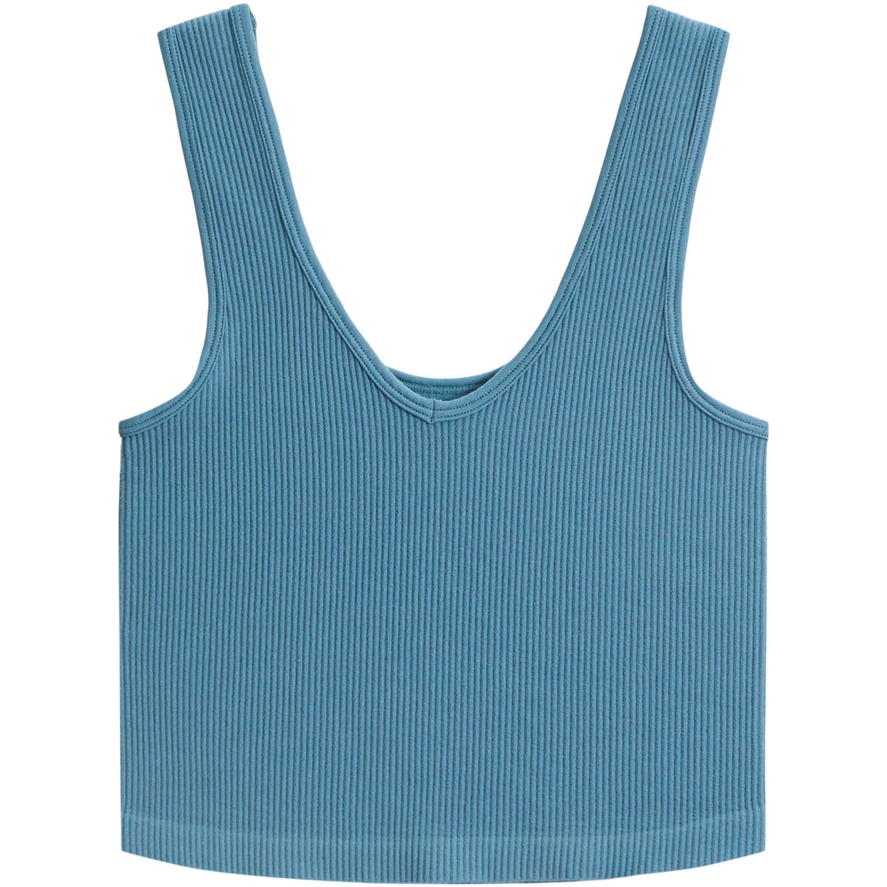 Rib VNeck Tank Top