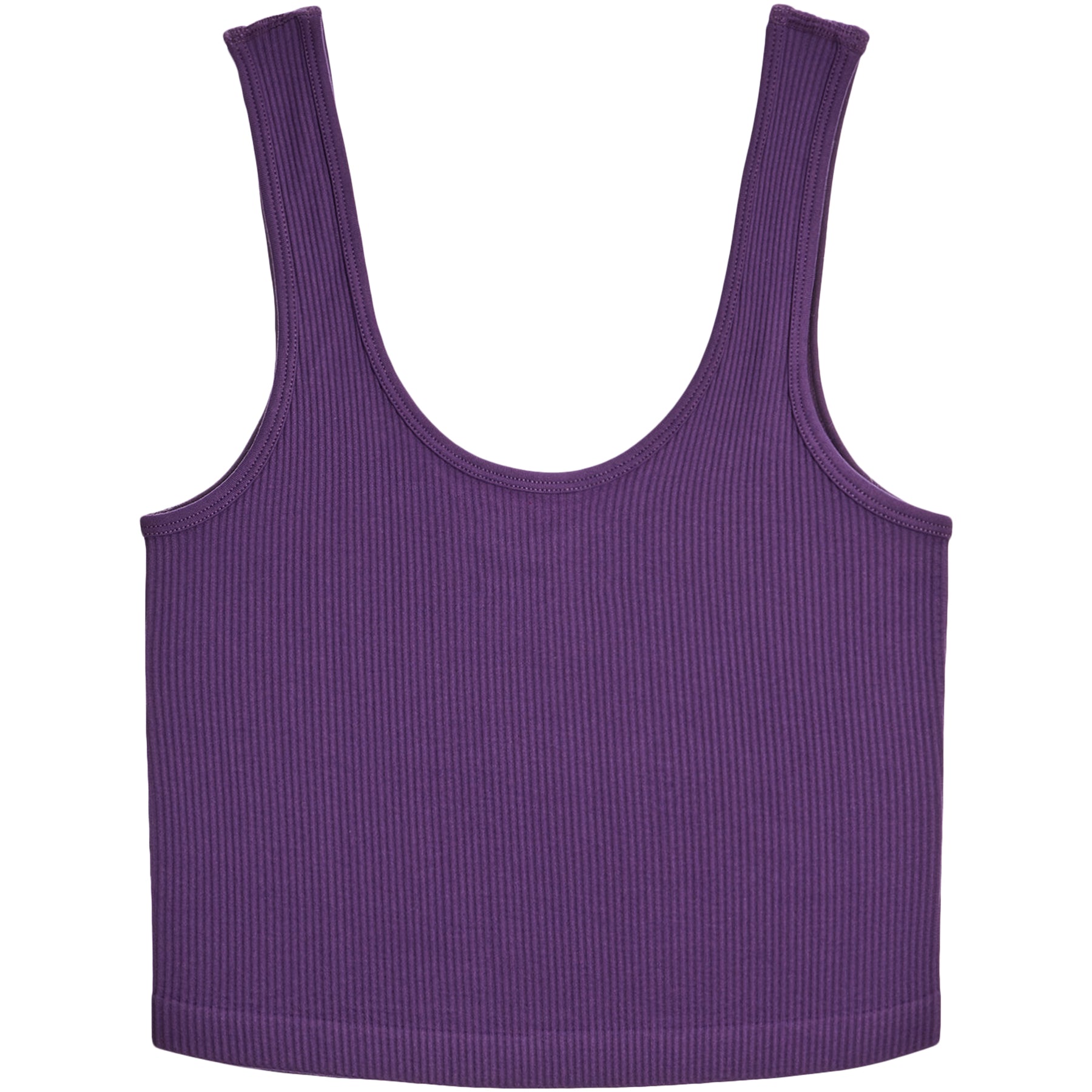 Rib VNeck Tank Top