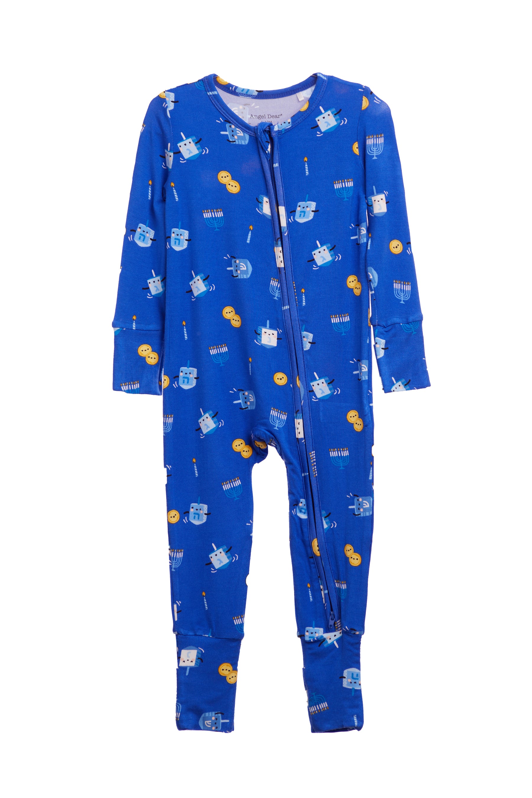 2 Way Zipper Romper- Dreidel