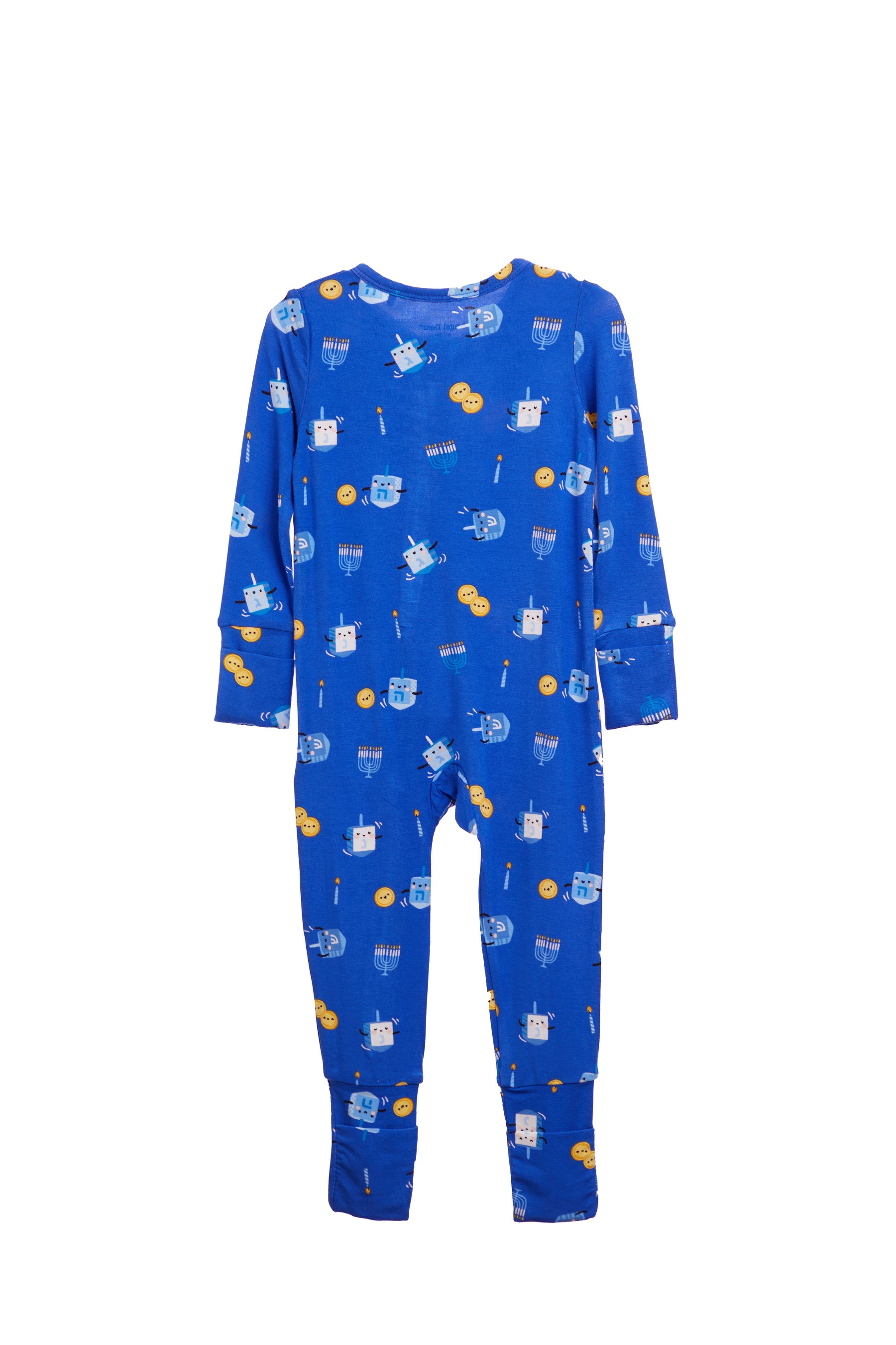 2 Way Zipper Romper- Dreidel