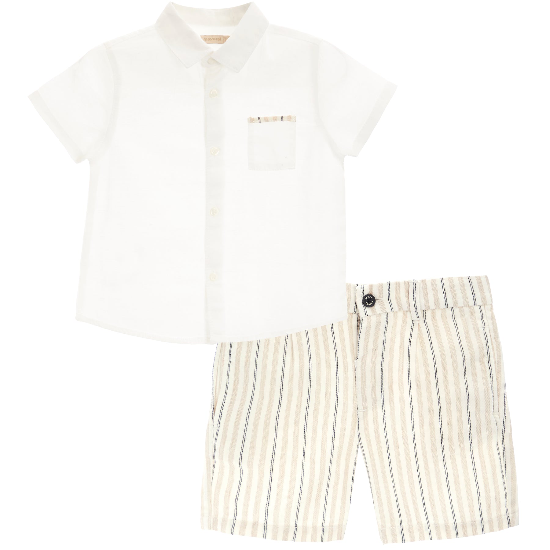Linen Short Set