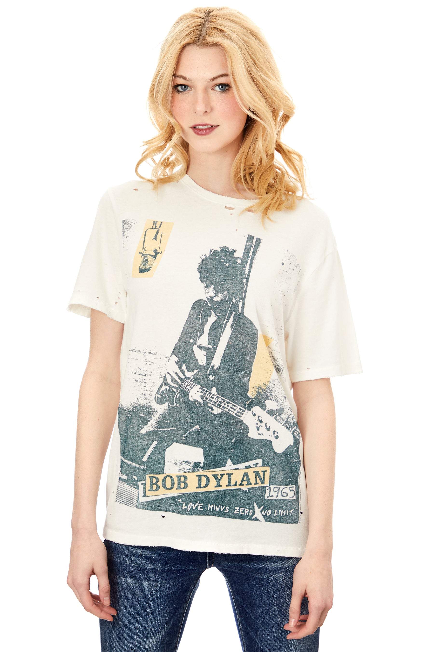 Love Minus Zero Bob Dylan Vintage Tee