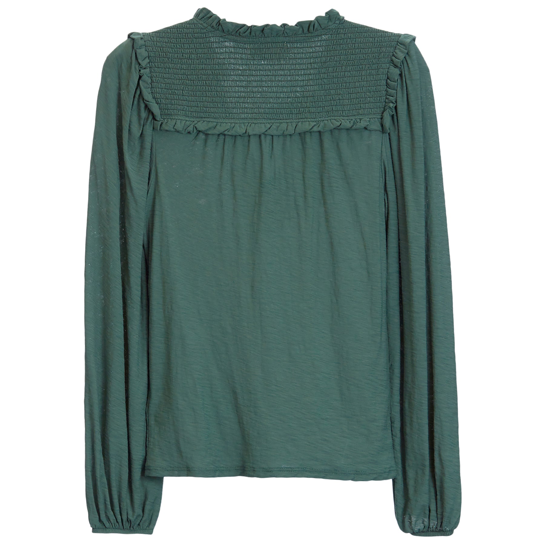 Dolly Smocked Shoulder Tee