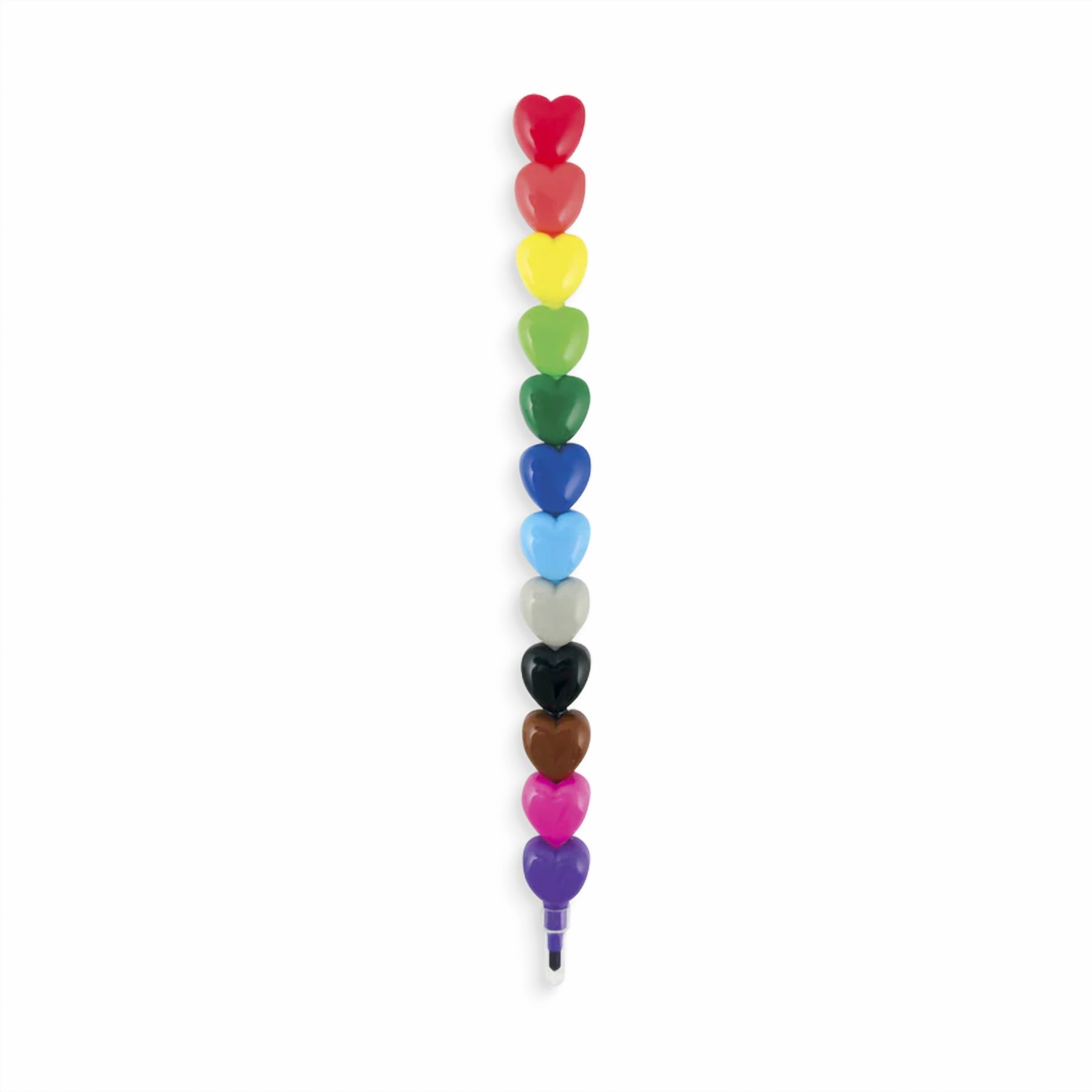HEART STACKING CRAYONS PEN/PENCIL