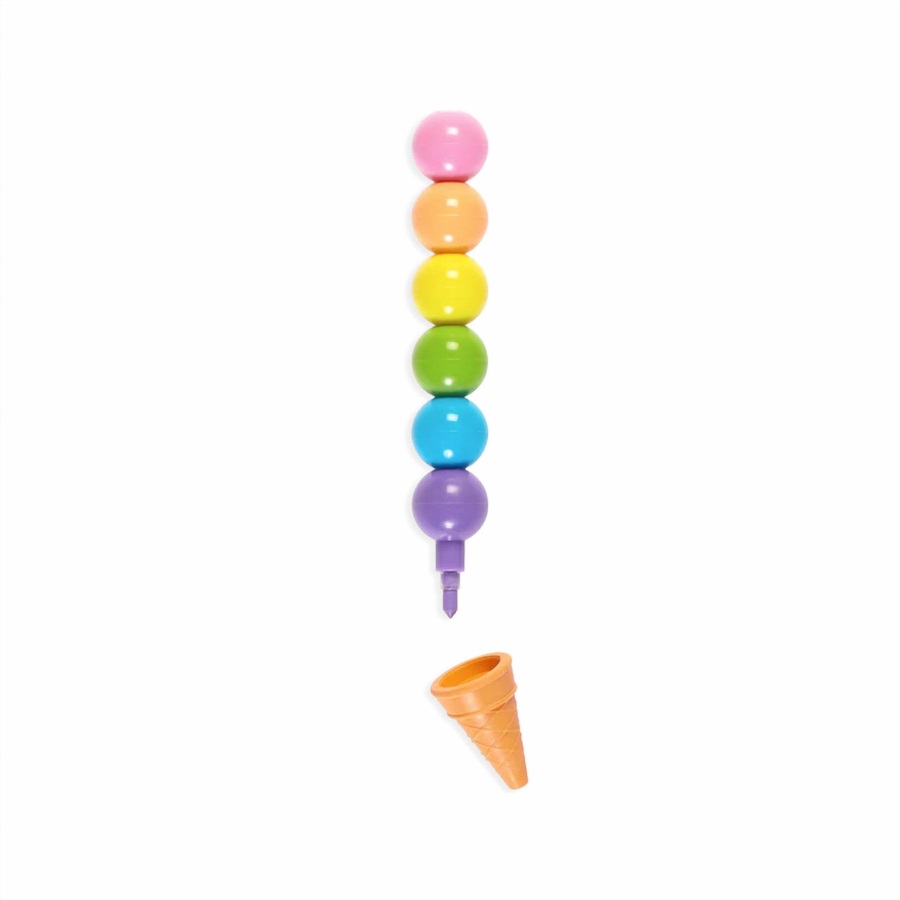 RNBW SCOOPS STACK CRAYON PEN/PENCIL