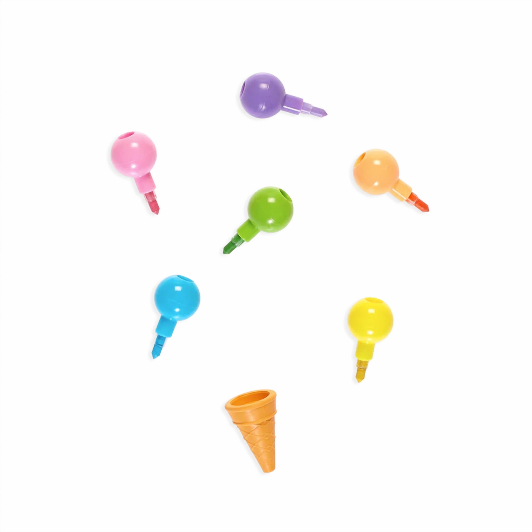RNBW SCOOPS STACK CRAYON PEN/PENCIL