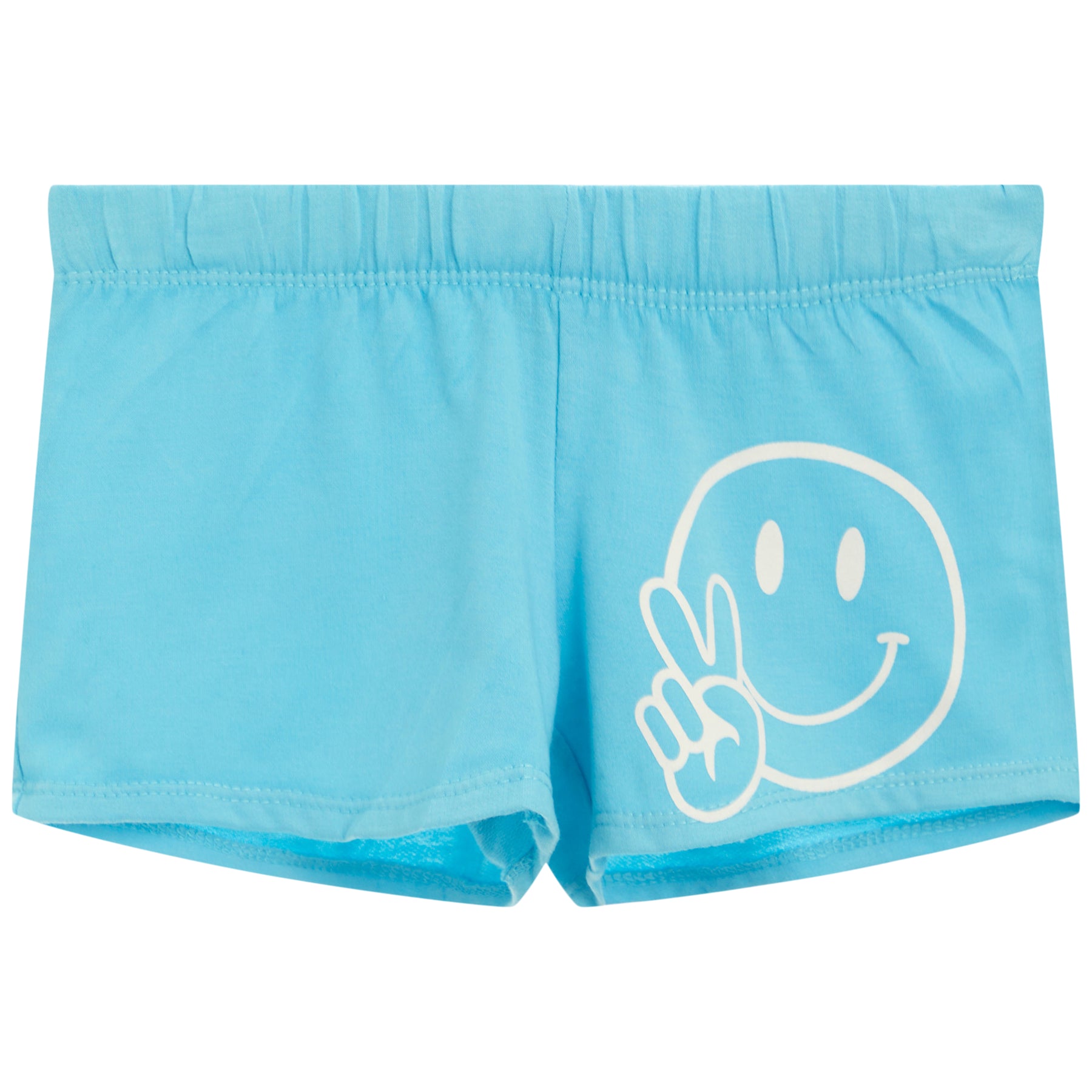 Peace Finger Smiley Short