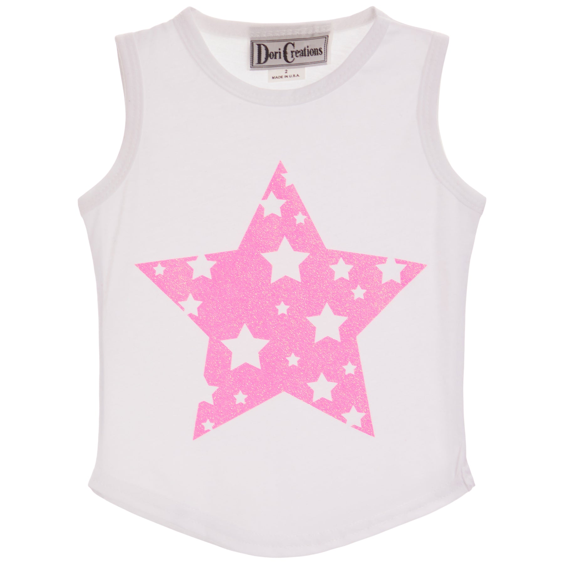 Tank- Sparkle Cut Star