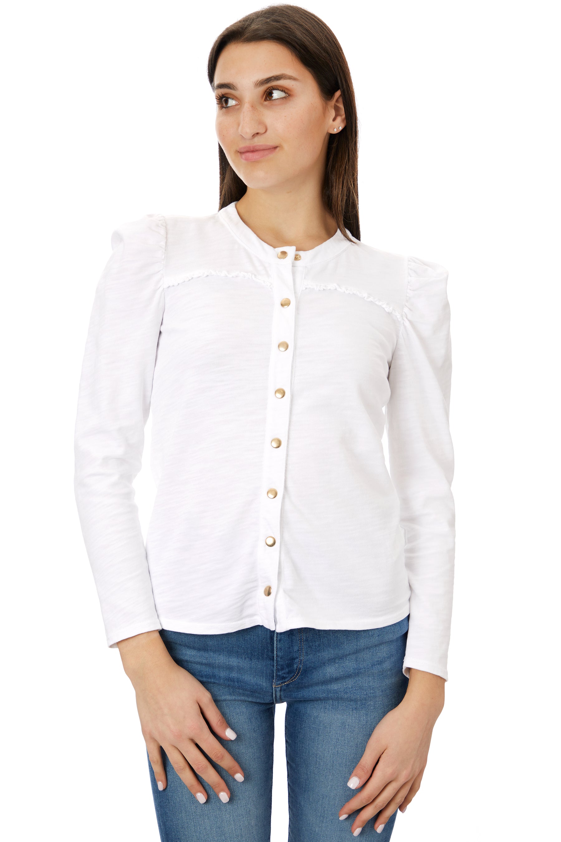 Juniper Femme Collarless Tee