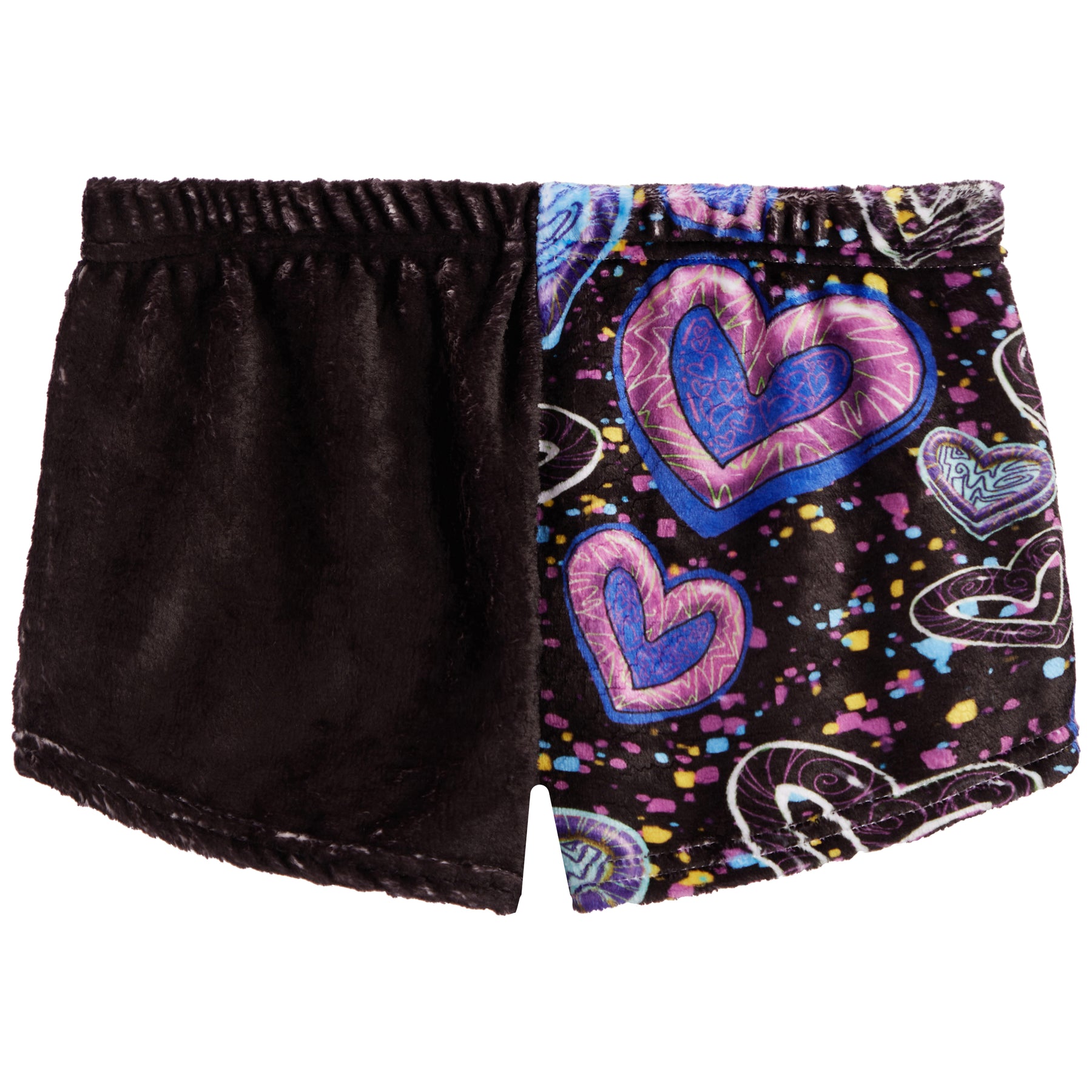 Swiggle Hearts Fuzzy Lounge Short