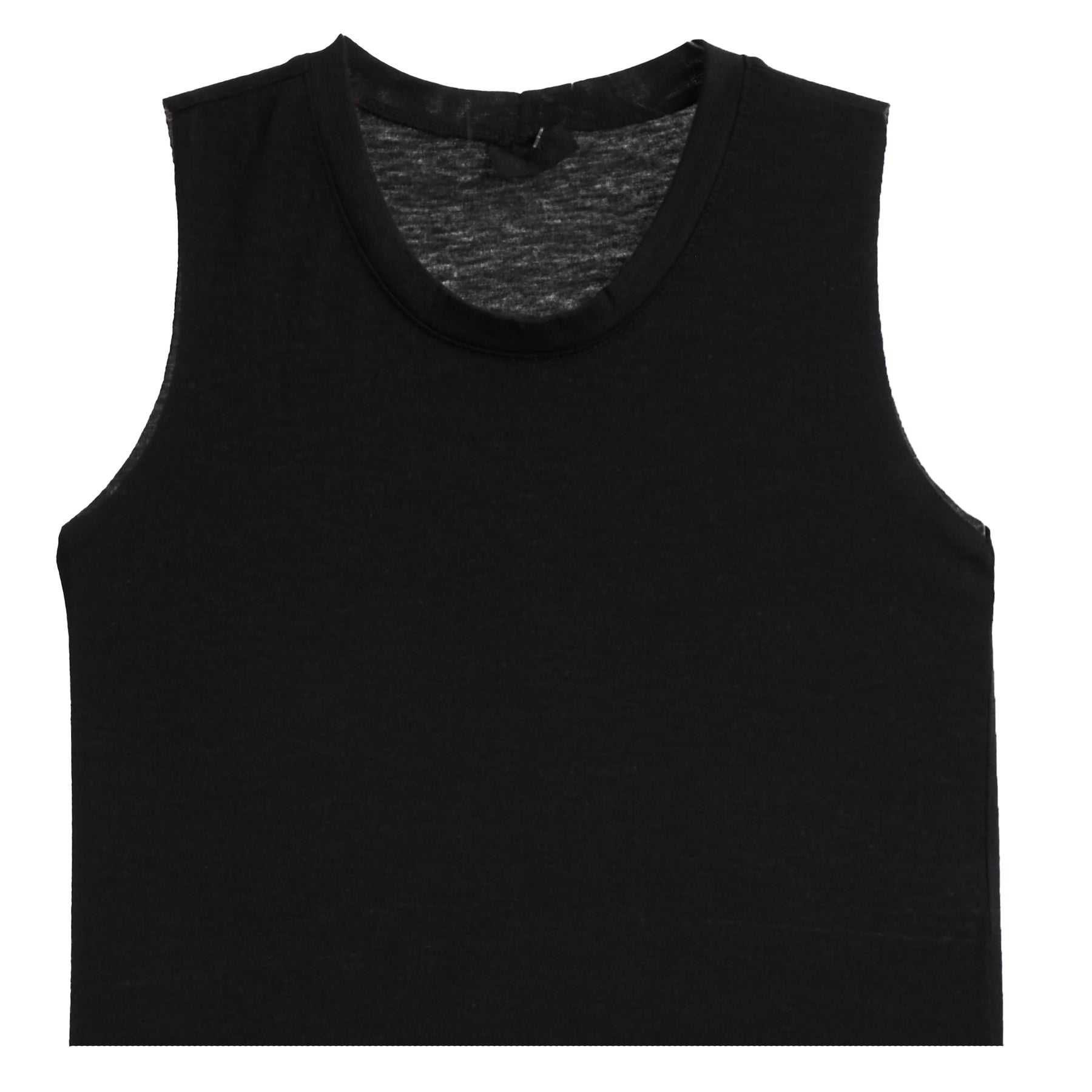 Solid Crop Tank Tops