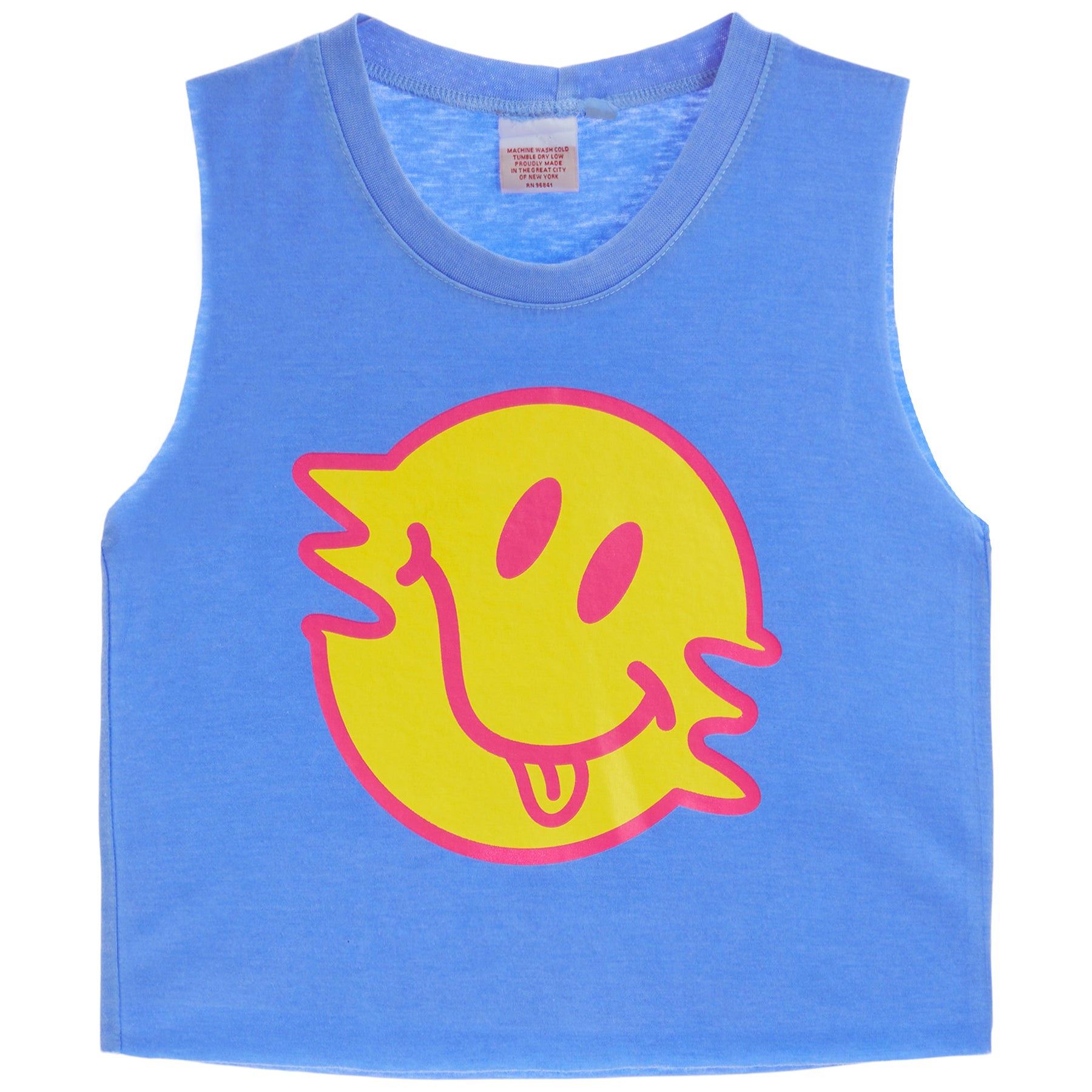 Wavy Smiley Tank Top