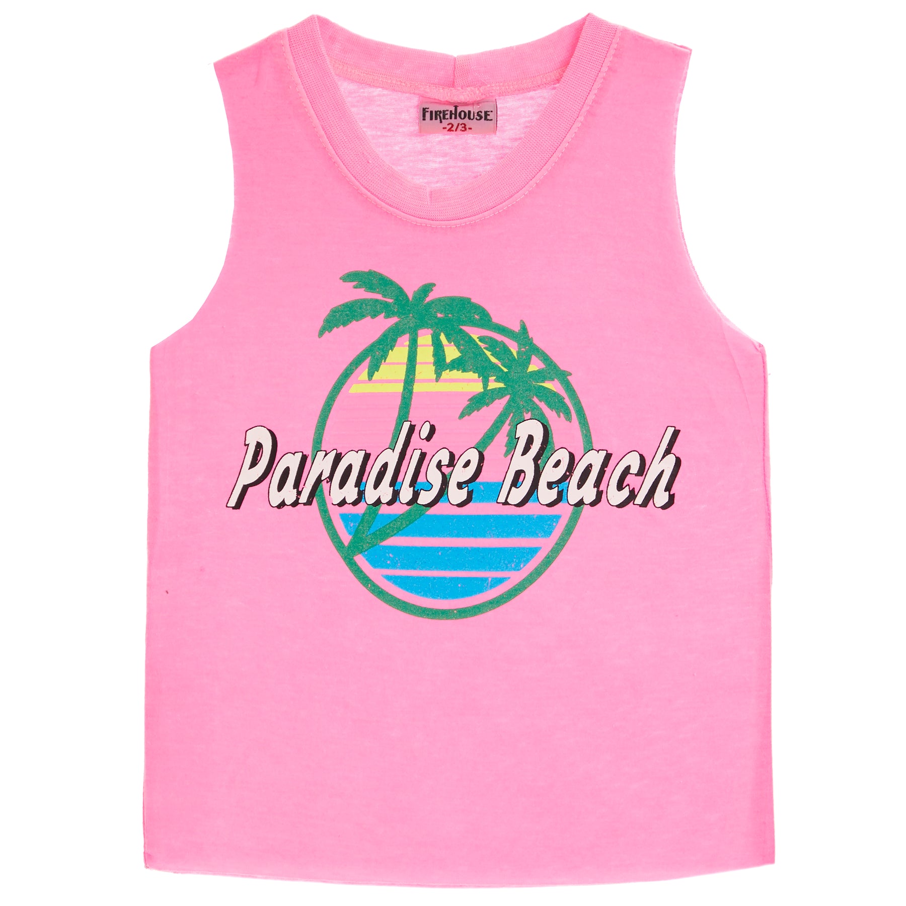 Tank with Paradise Beach