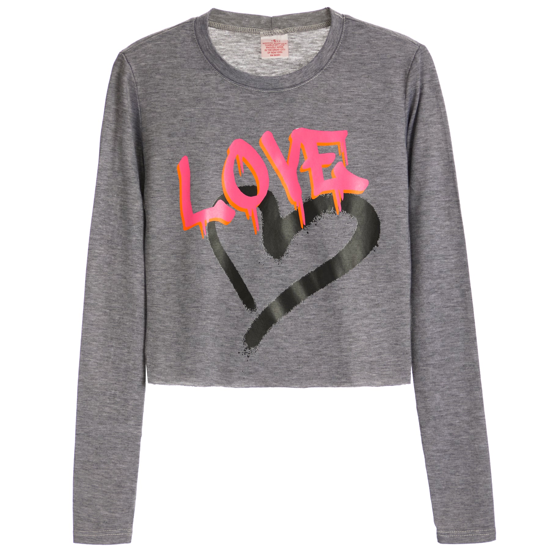 Drippy Love Heart Long Sleeve