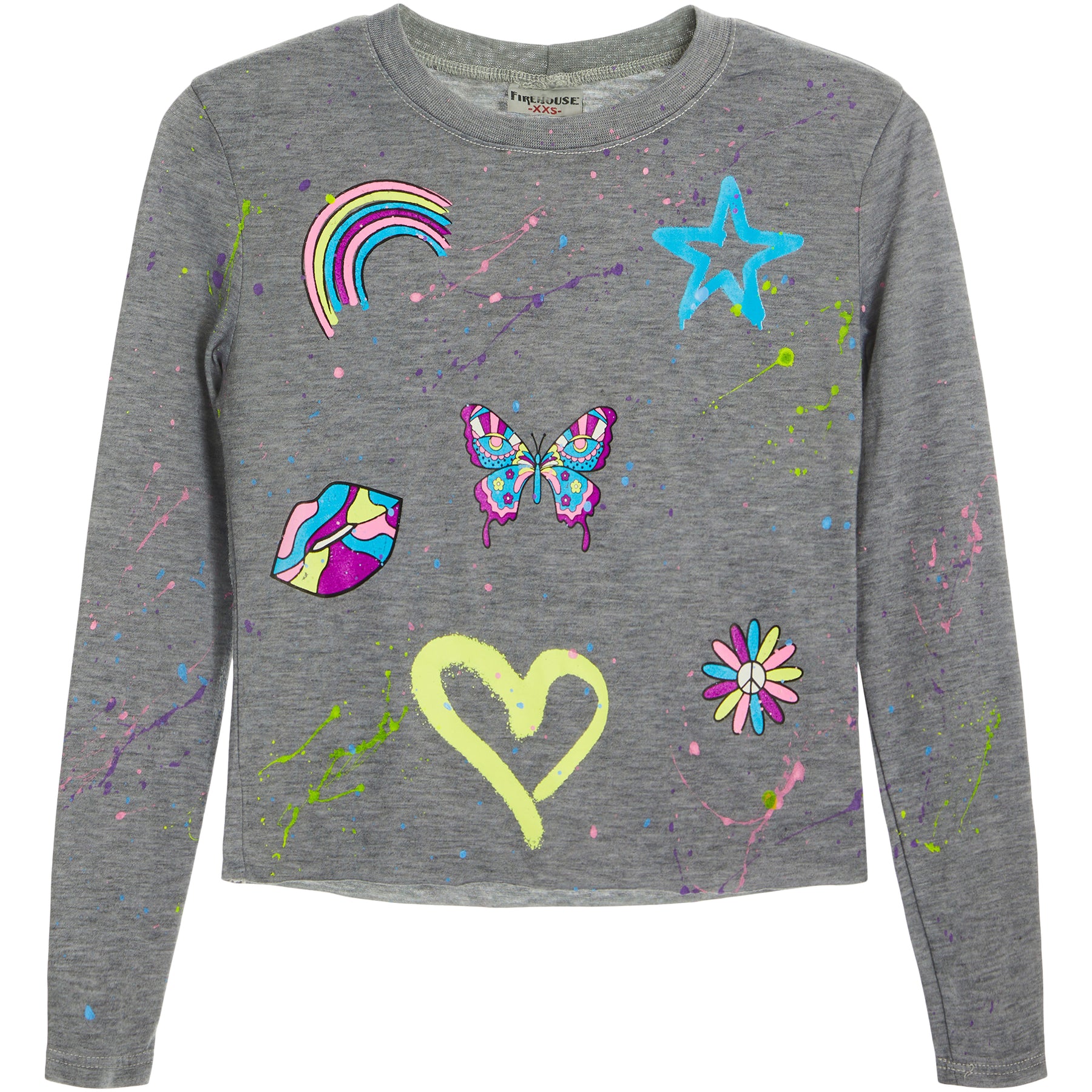Splatter Rainbow Toss Tee