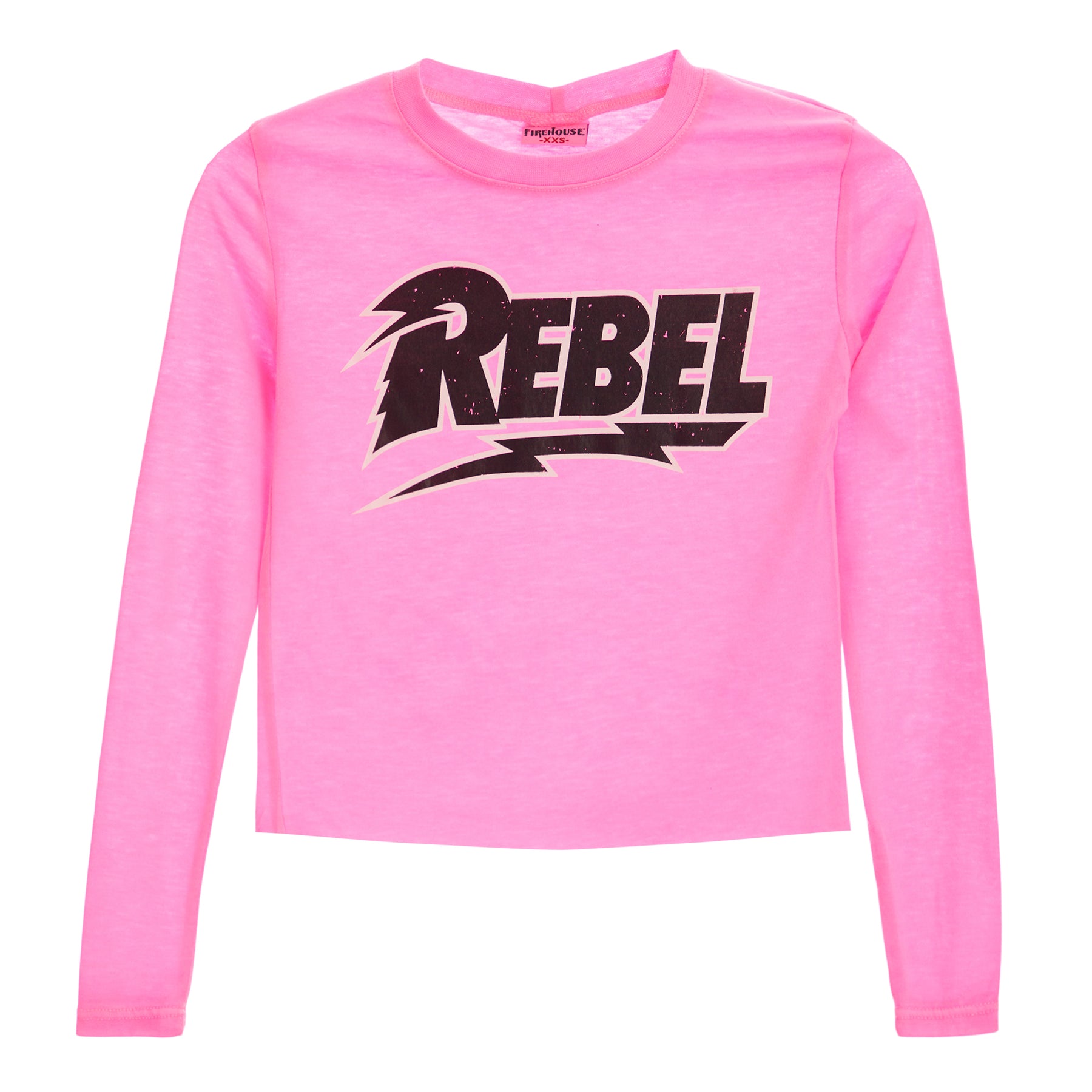 Long Sleeve Tee with Rebel