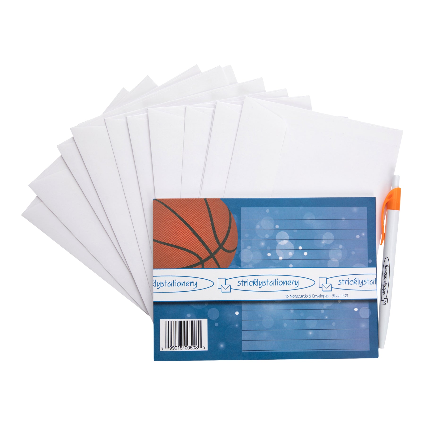 Basketball Notecard