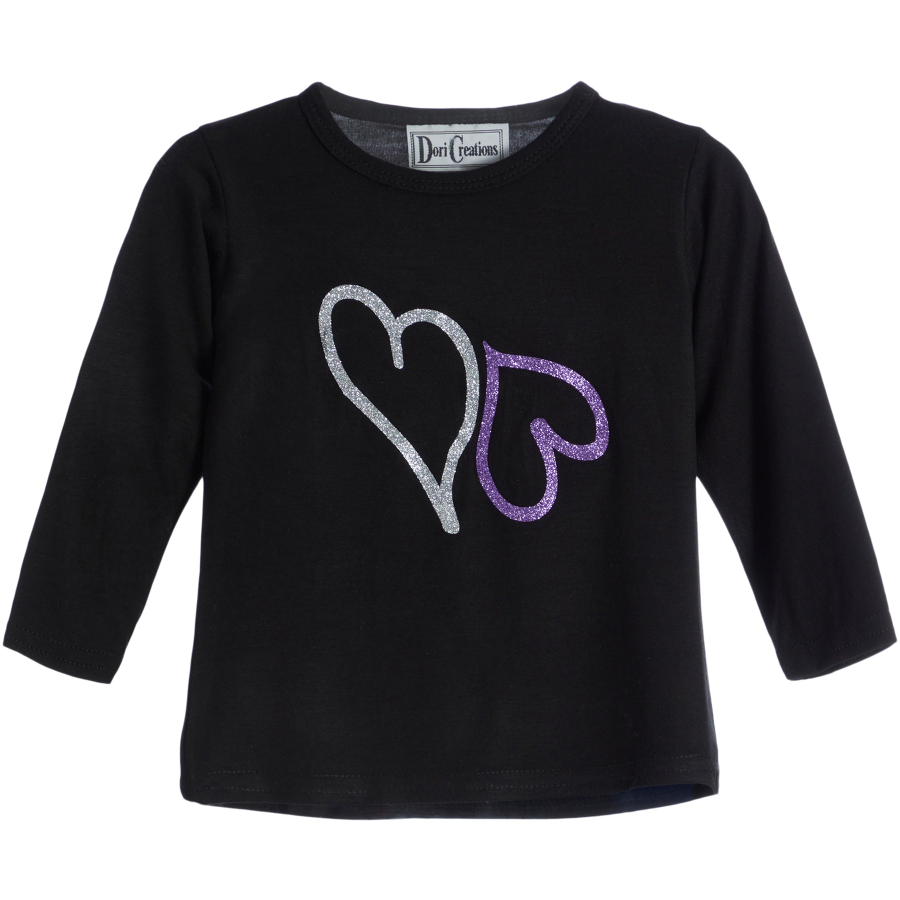 Double Heart Long Sleeve Tee