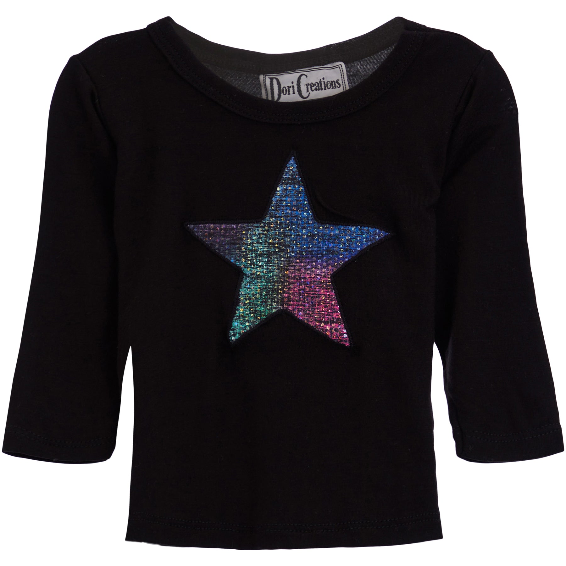 L/S Tee w Tie Dye Star