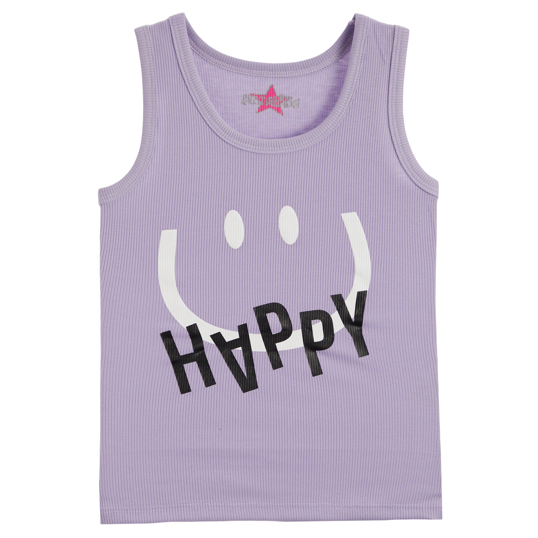 Happy Ribbed Tank