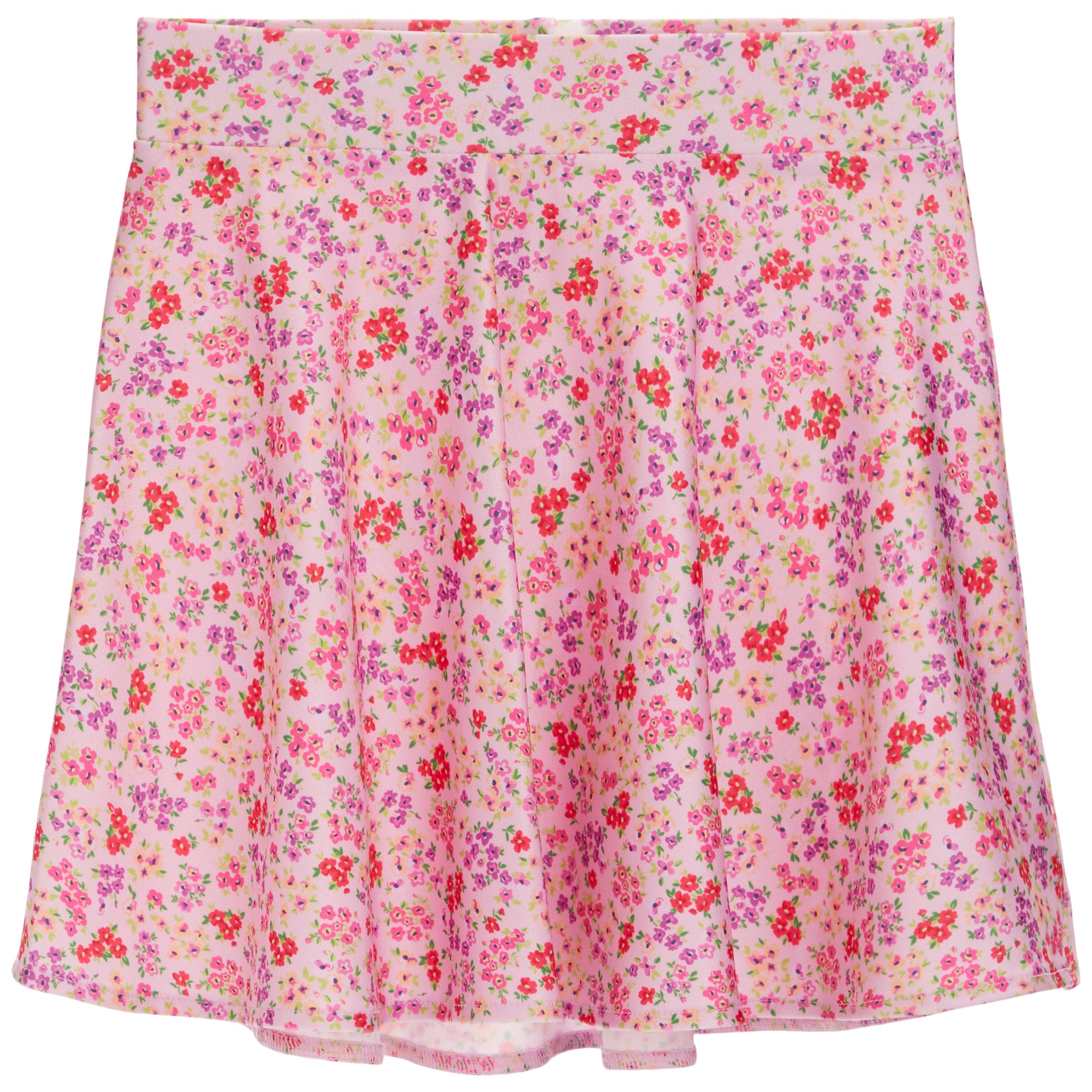 Mini Floral Skater Skirt